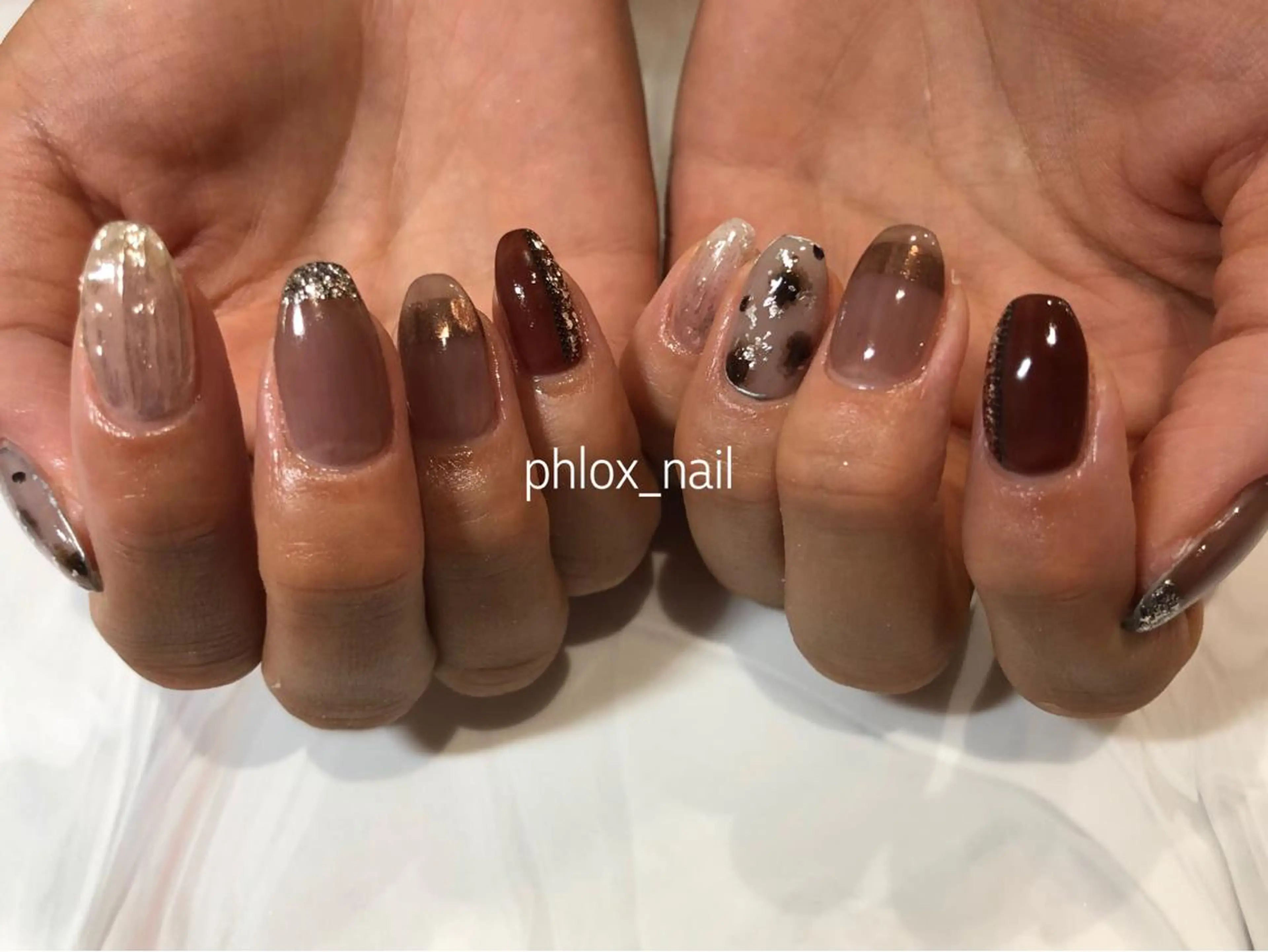 ネイル s/w _shokoのネイルデザイン