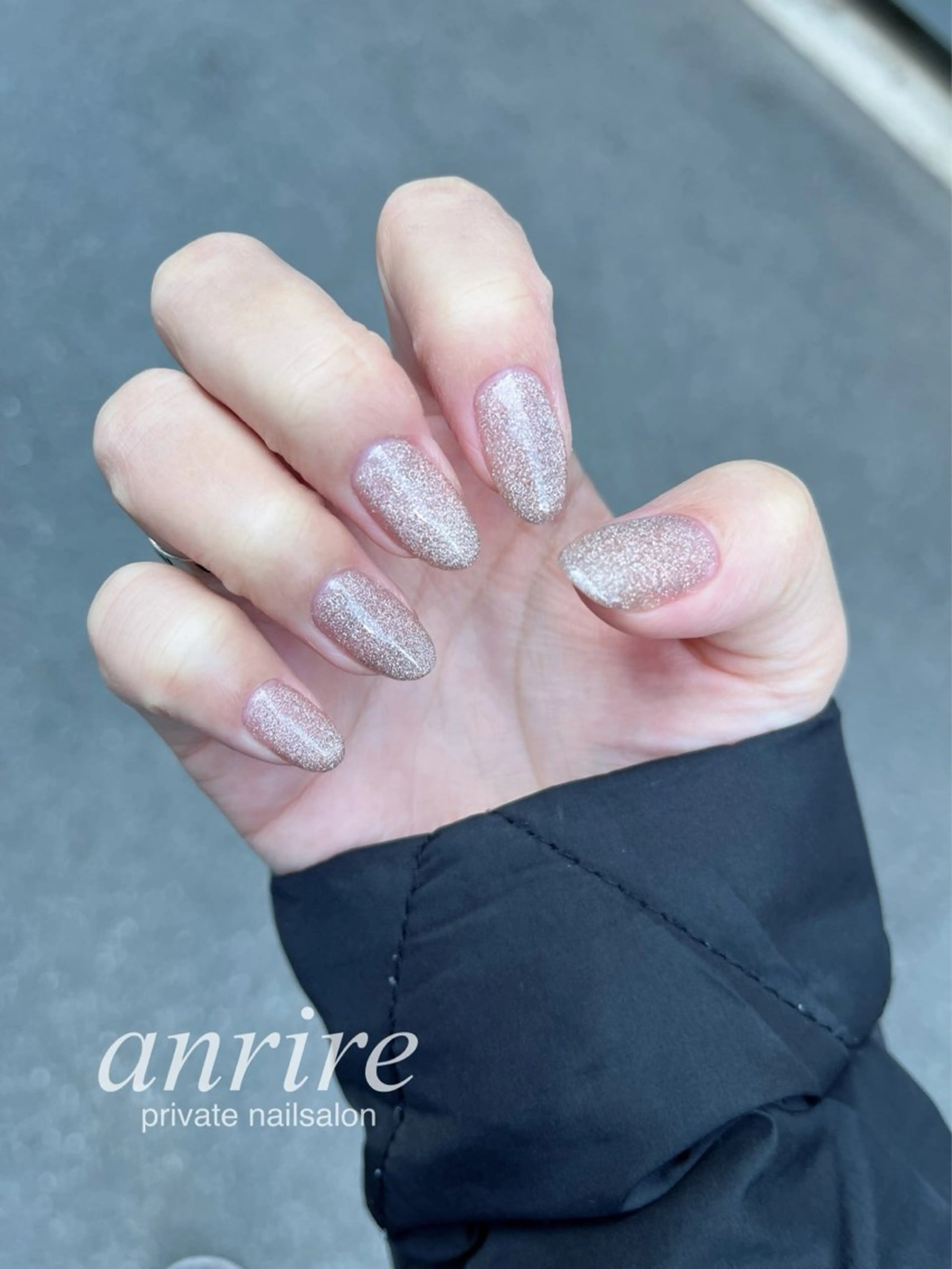 ネイル フラッシュネイル ジェルネイル キラキラネイル マグネットネイル ワンカラーネイル ハンドネイル nail salon anrire〜アンリール〜所属・nailsalon anrireのネイルデザイン