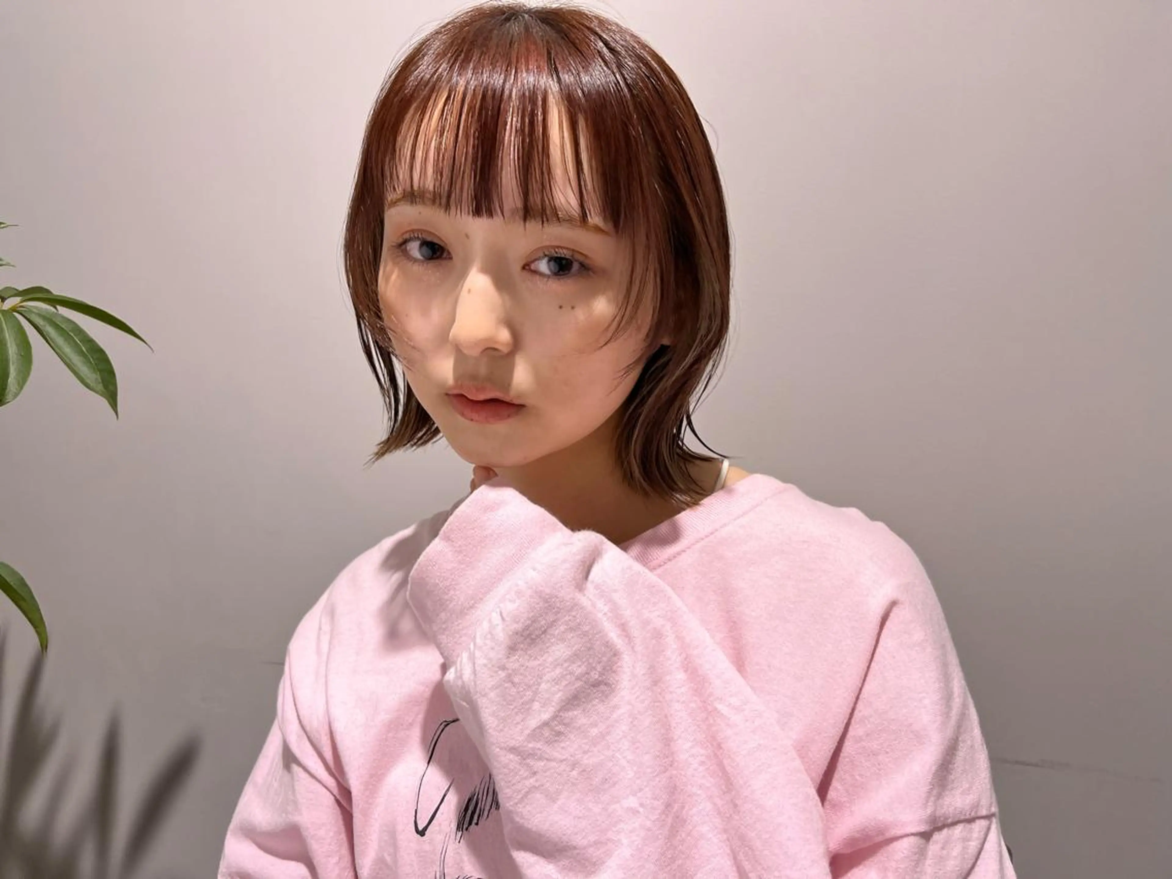 カラー ヘアアレンジ MINX The pass所属・透明感ケアカラー/ レイヤー/ryokaのヘアスタイル