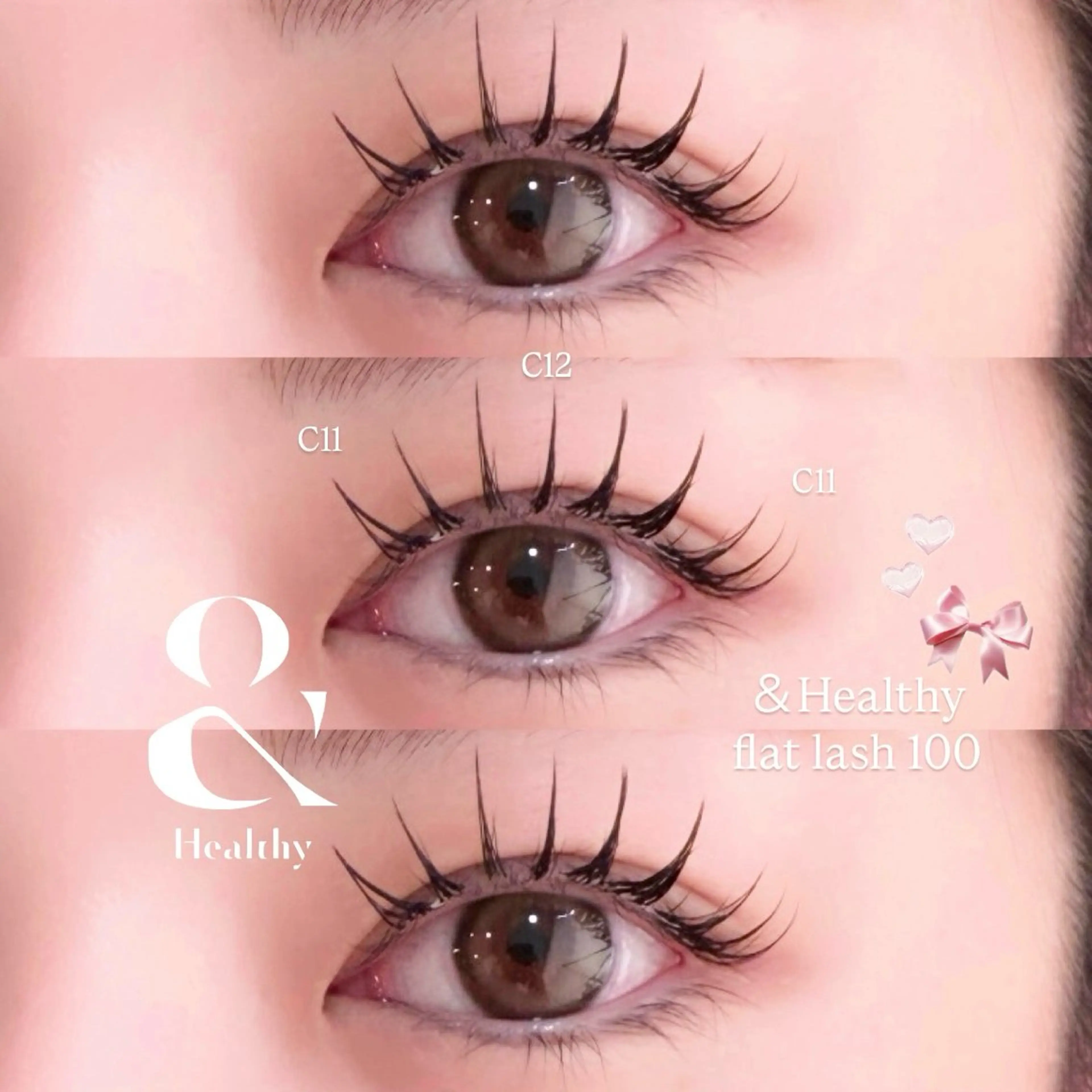 マツエク・マツパ フラットラッシュ マツエク 千島 里歩のマツエク・マツパデザイン