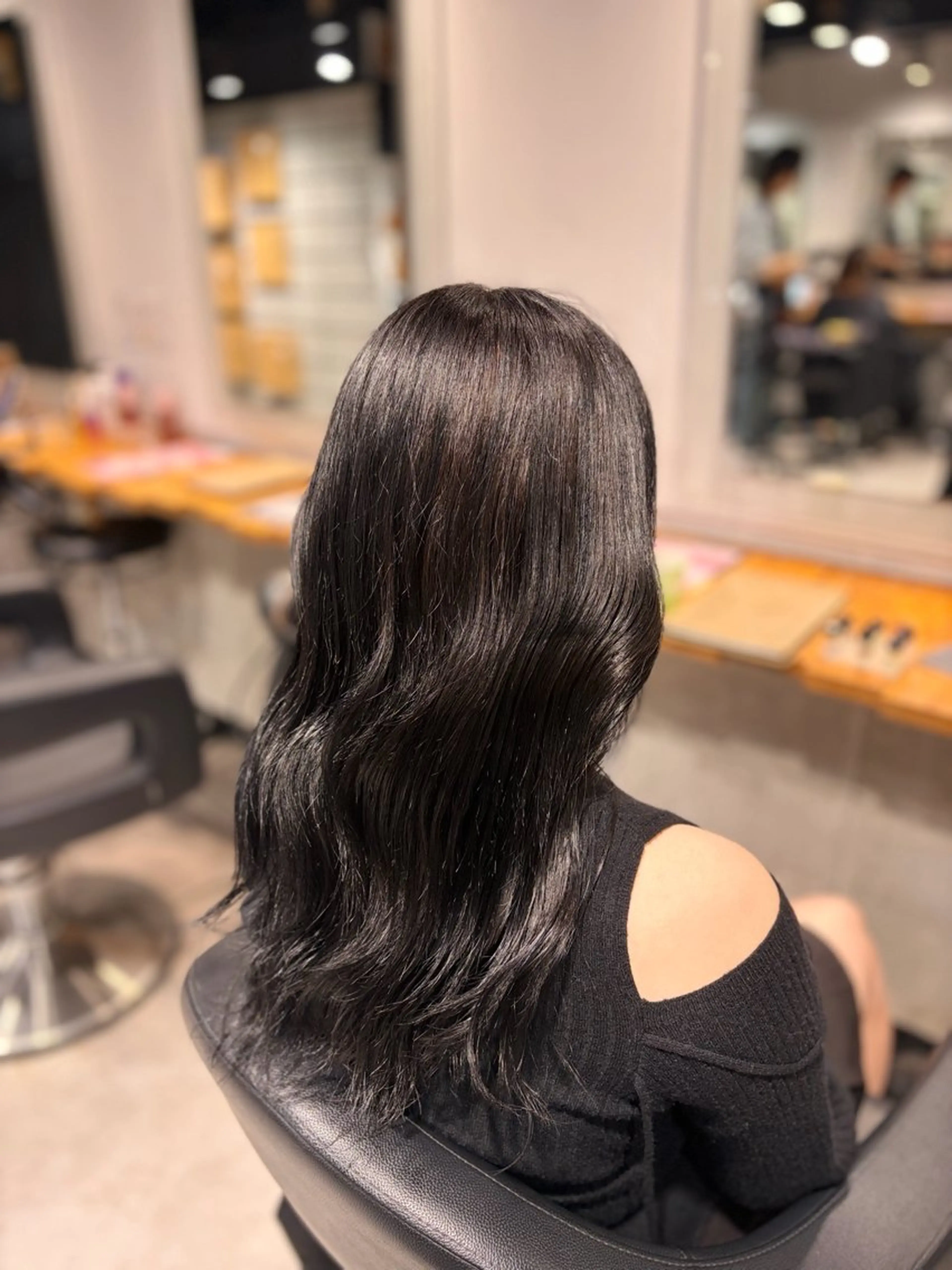 ロング カラー ヘアカラー トリートメント ✨透明感カラー✨ 艶髪🫧Yumaのヘアスタイル