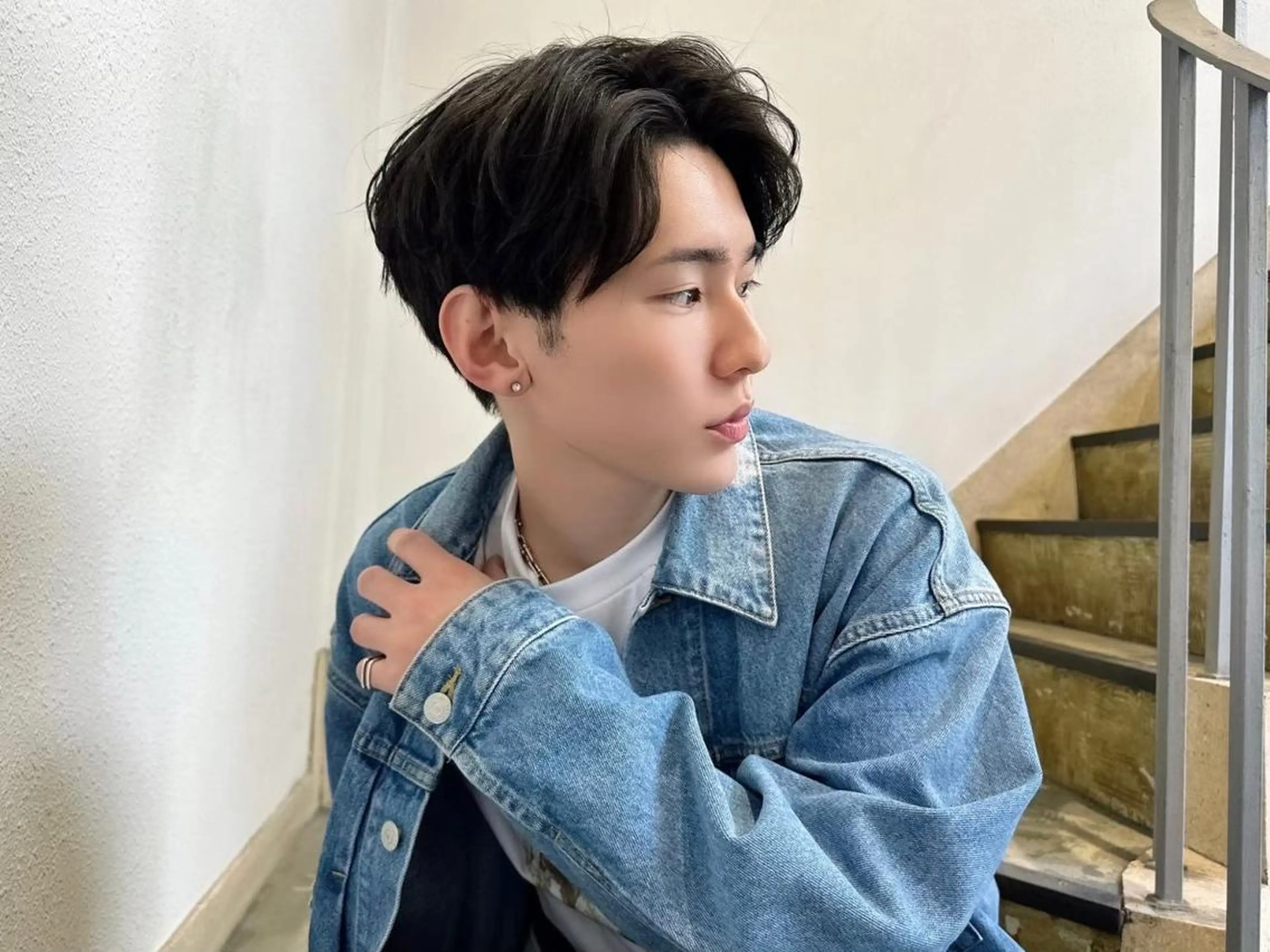 メンズ Rubikなかもず タケウチのヘアスタイル