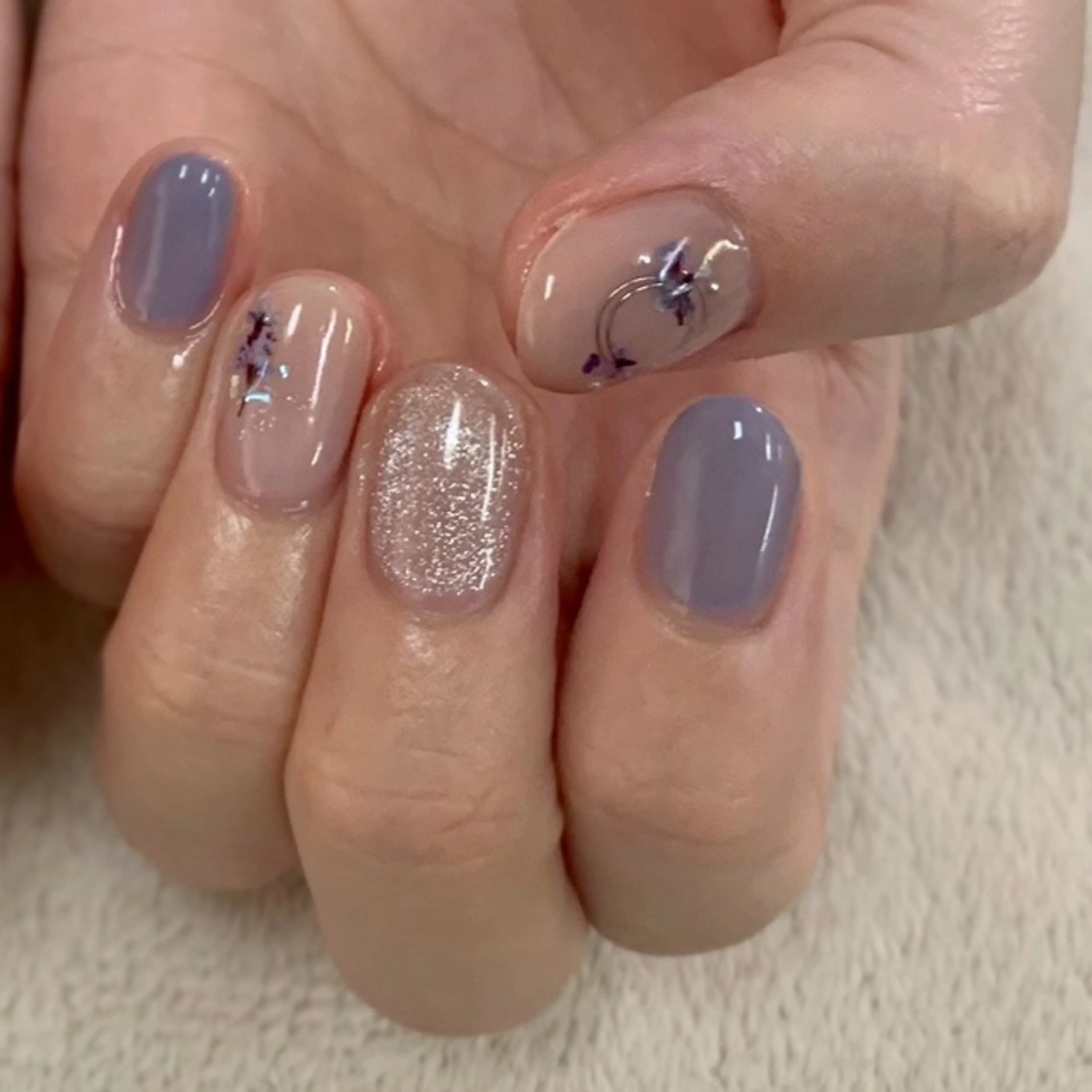 ネイル ハンドネイル アトリエ　ミモザ所属・いまむら あかりのネイルデザイン