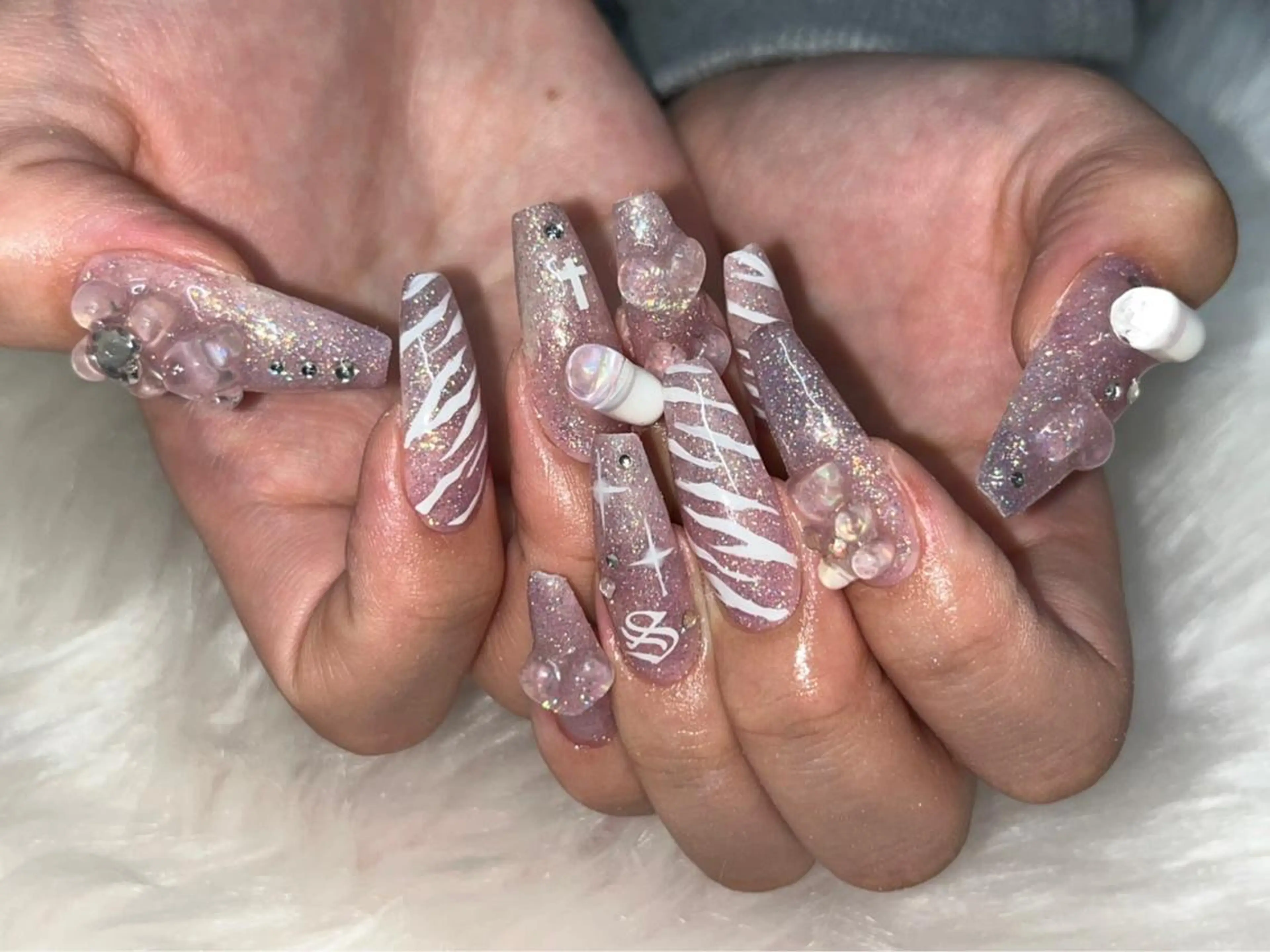 ネイル アニマル柄 NAILSGOGO shibuyaのネイルデザイン