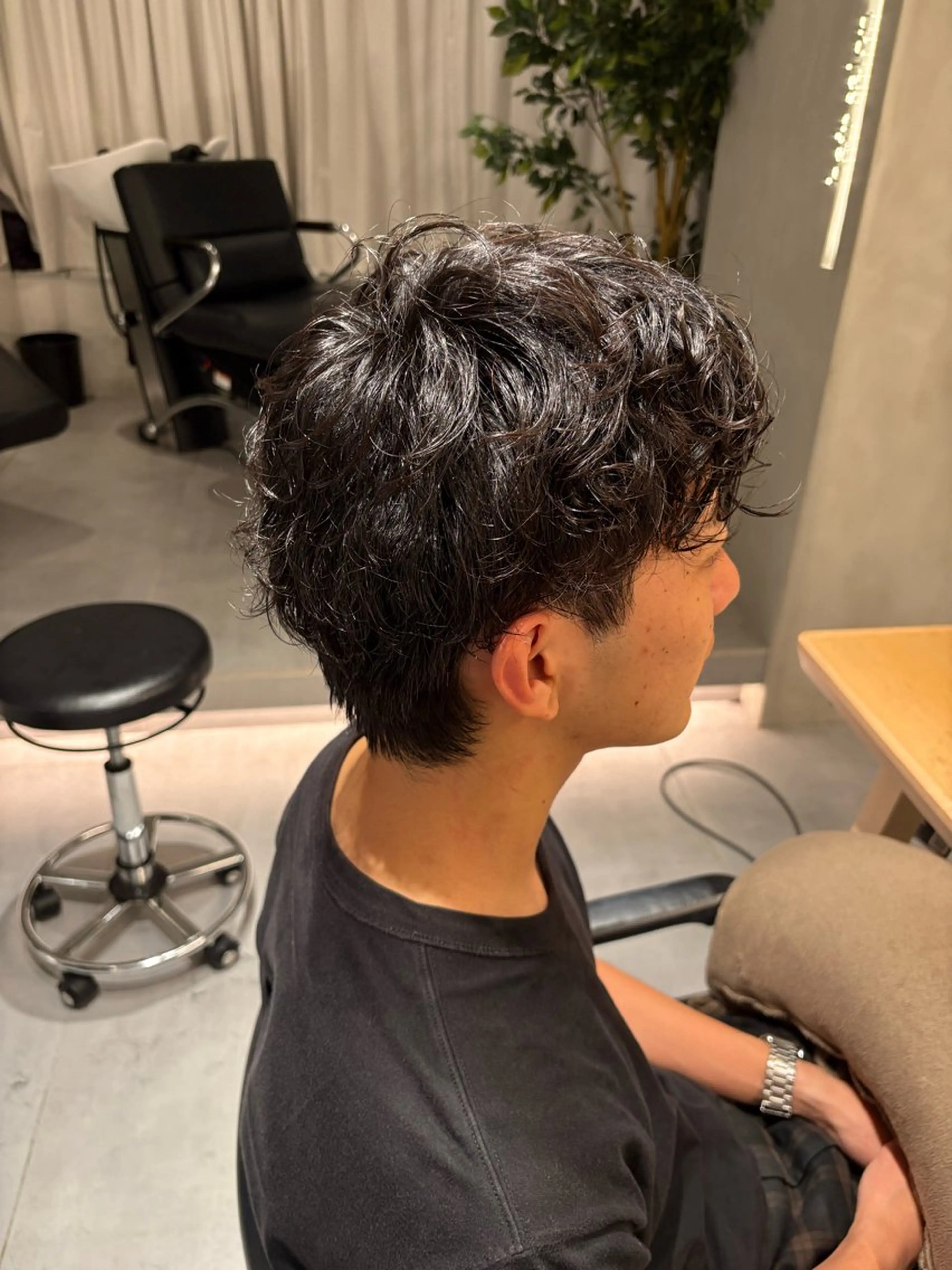 パーマ 艶⭐︎暗髪 rinkoのヘアスタイル