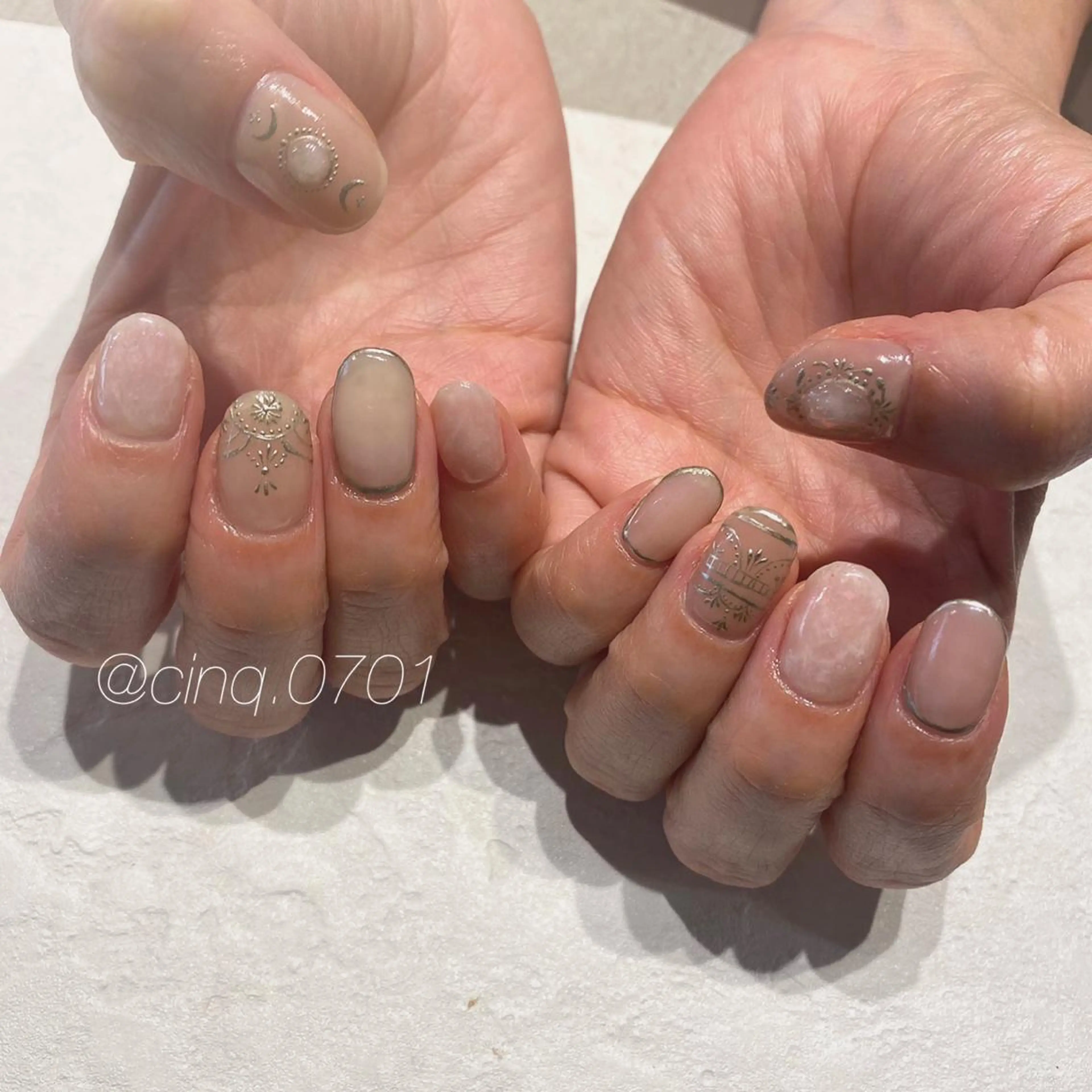 ネイル ViLL 新小岩のネイルデザイン