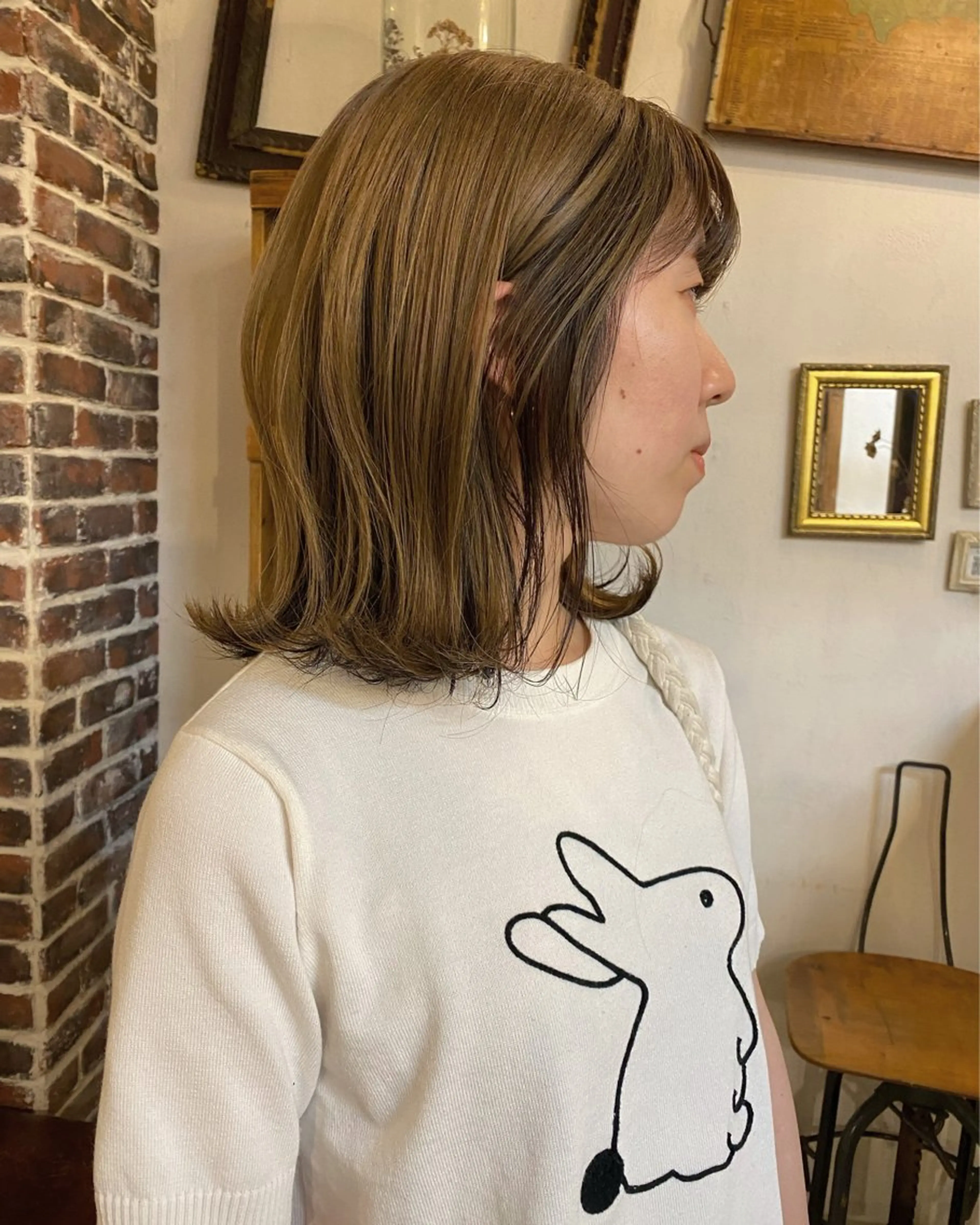 ミディアム ヘアカラー sea's所属・ヒラカホ/矢場町/ ブリーチ/似合わせのヘアスタイル