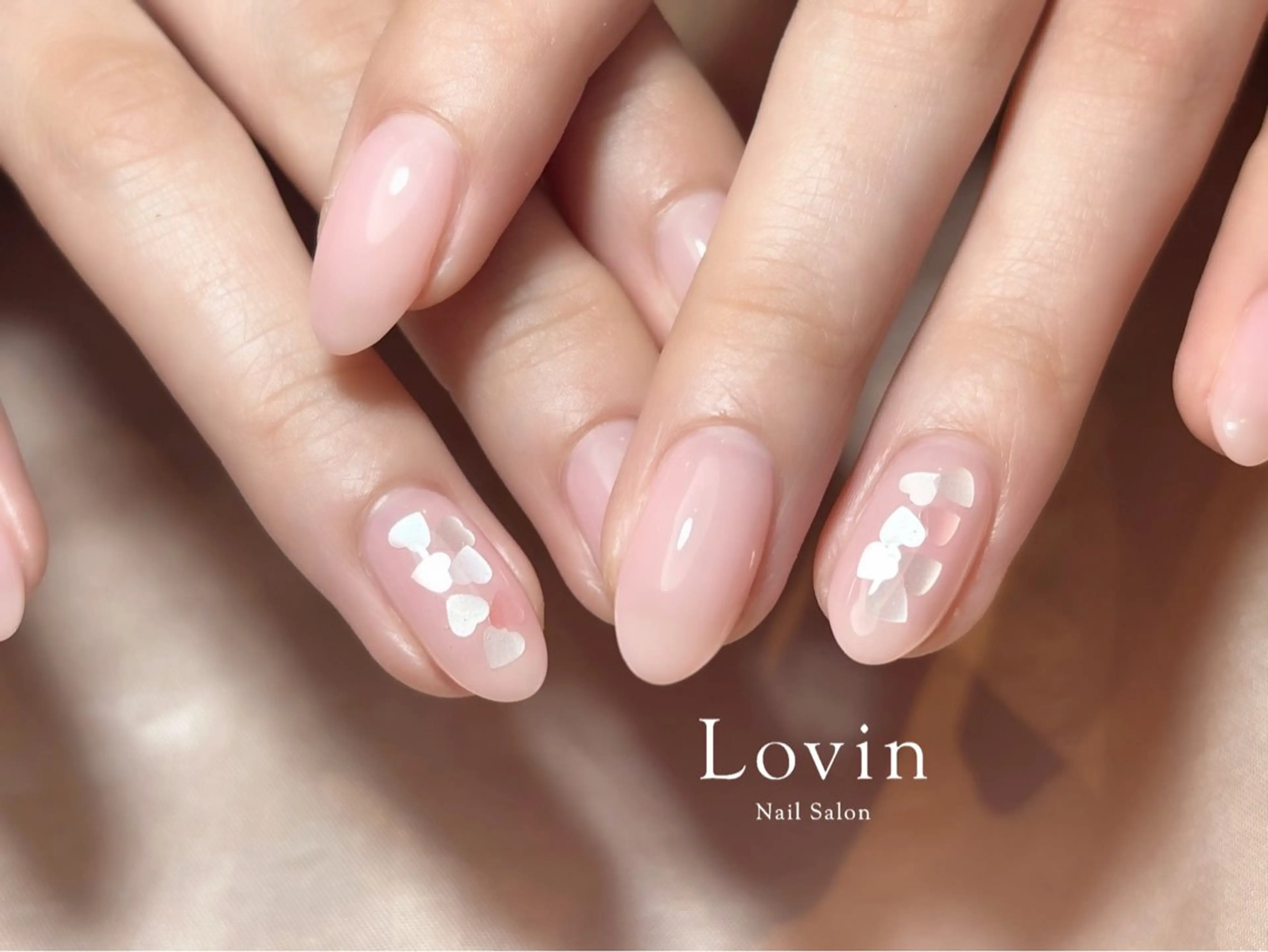 ネイル ハート パラジェル認定サロン　ネイルケア&スパ　Lovin【ラヴィン】所属・田中 凜歌のネイルデザイン