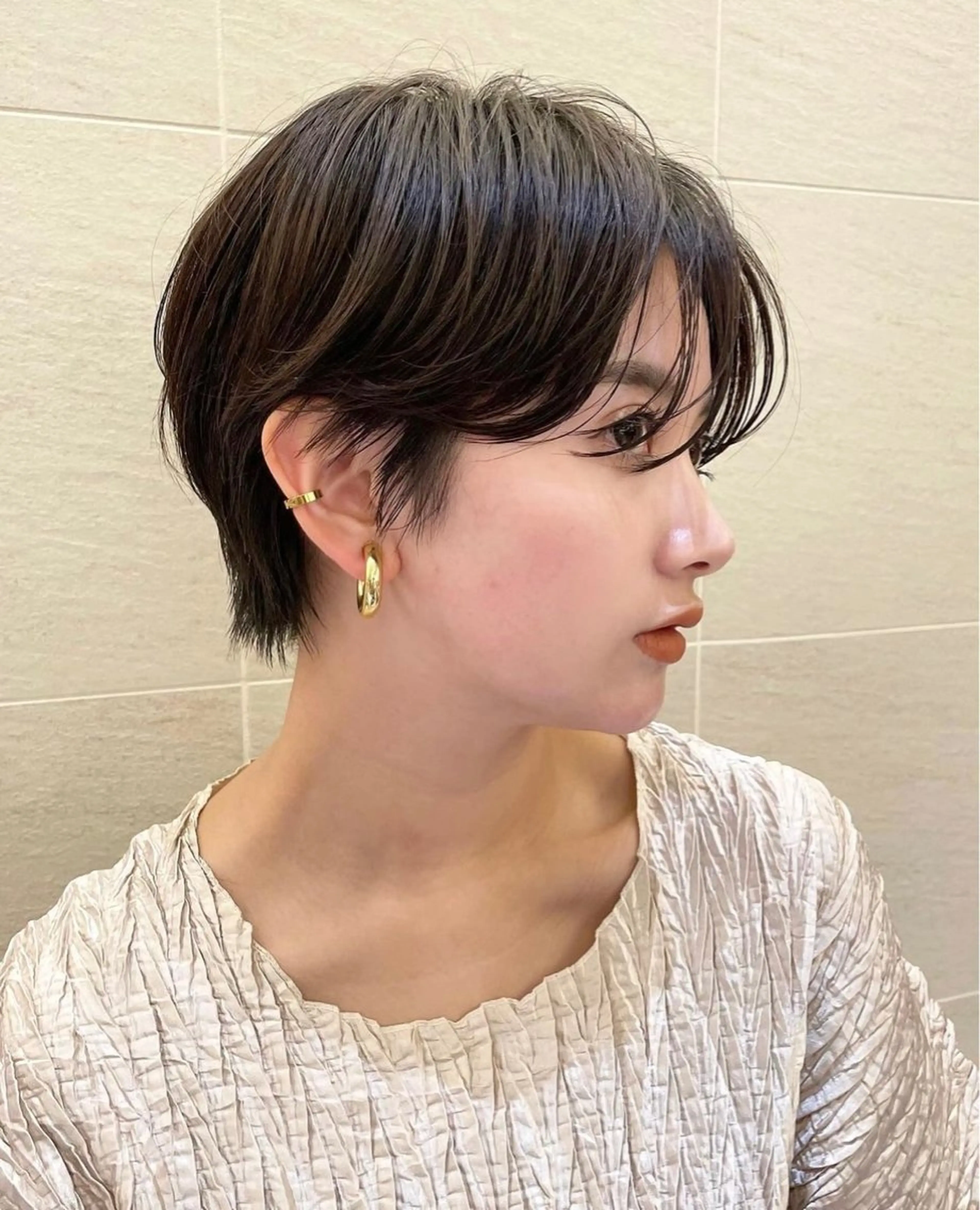 ショート ボブ ショートヘア 撮影モデル様募集 直樹のヘアスタイル