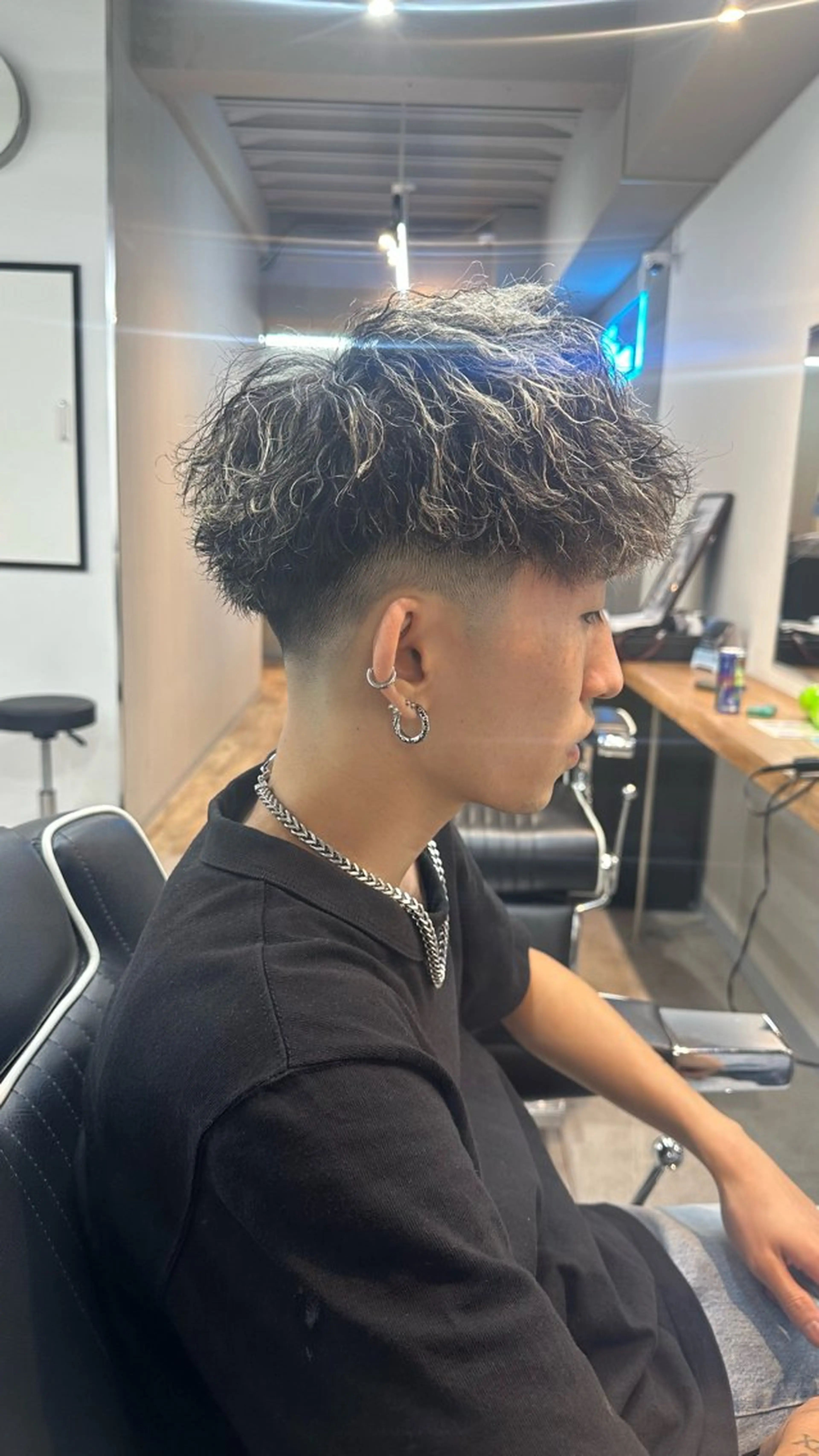 パーマ メンズ 浅岡律喜 /メンズ/フェードのヘアスタイル