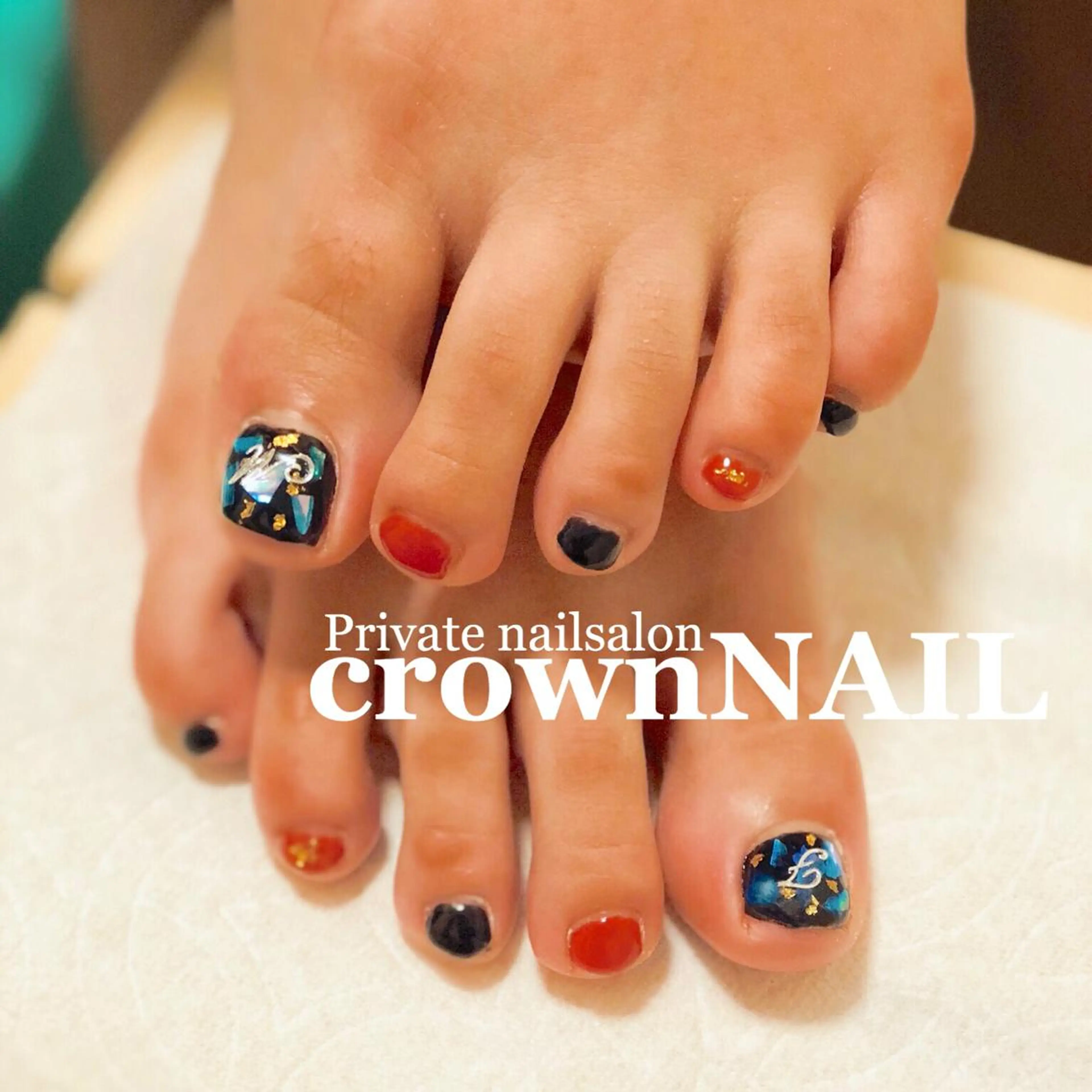 キッズ ネイル フットネイル ensowa✱laf NAILのネイルデザイン