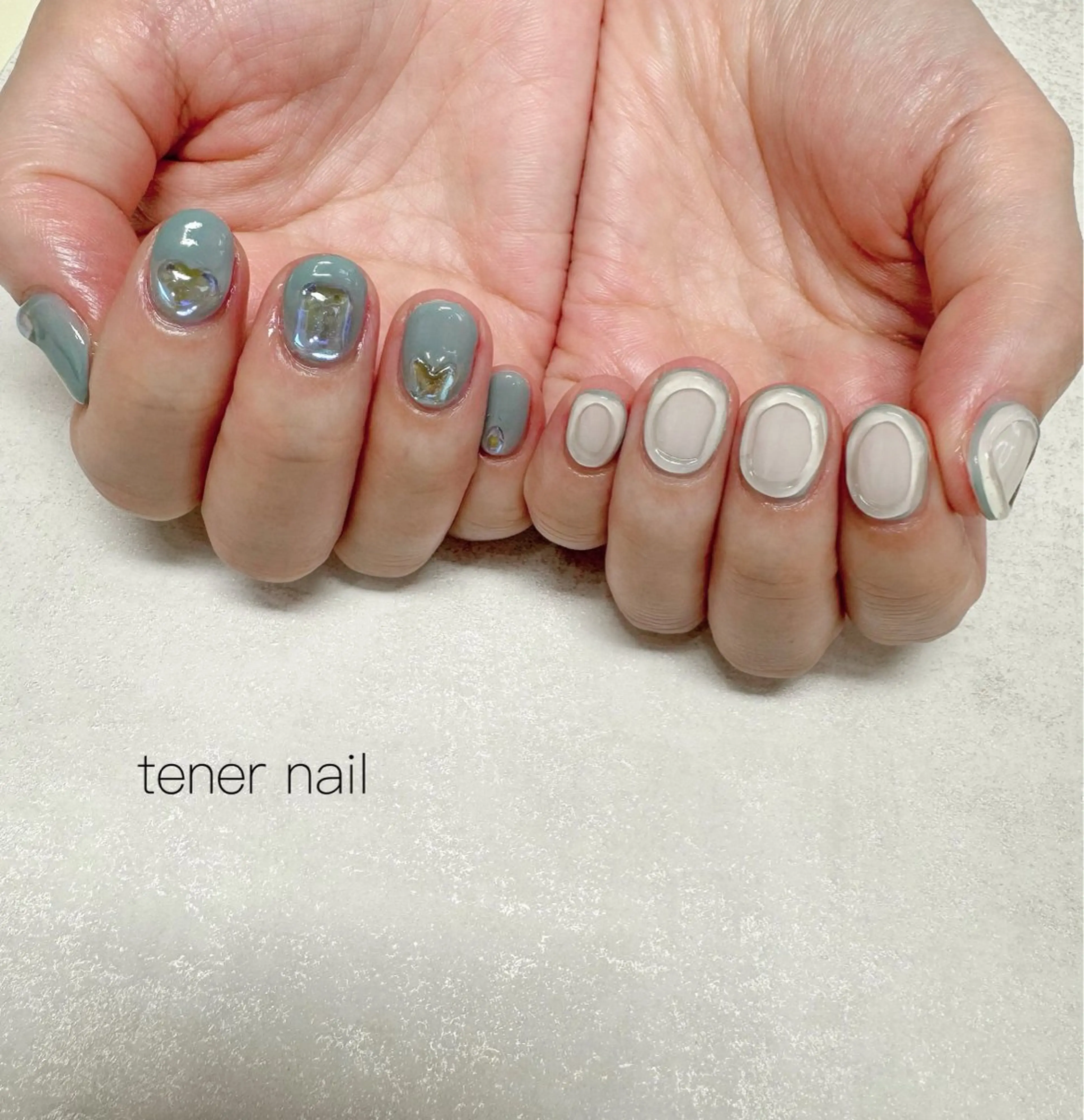 ネイル ぷっくりネイル ハンドネイル tener  nail  テネルネイル所属・テネルネイル tener nailのネイルデザイン