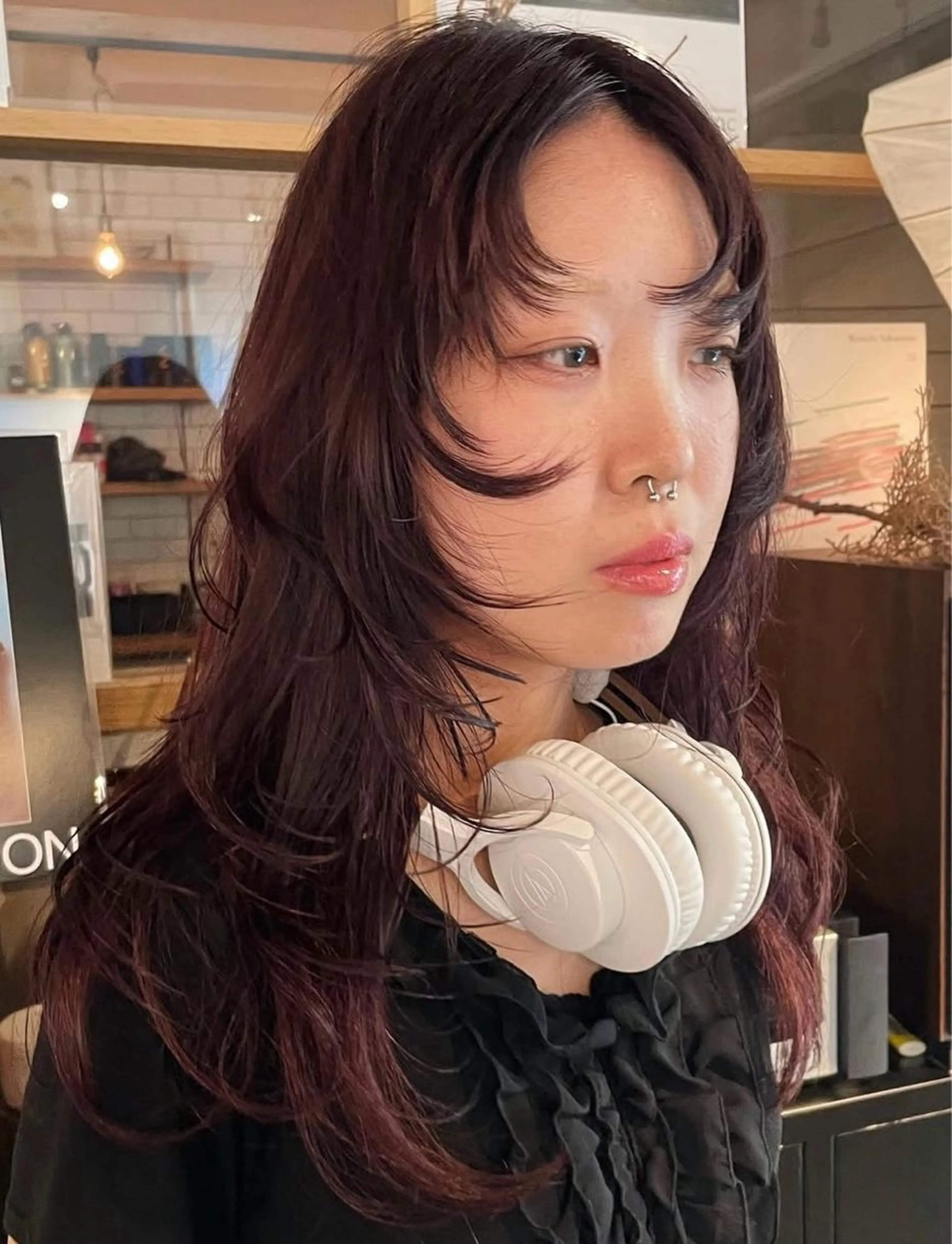 カラー 池田 蓮のヘアスタイル