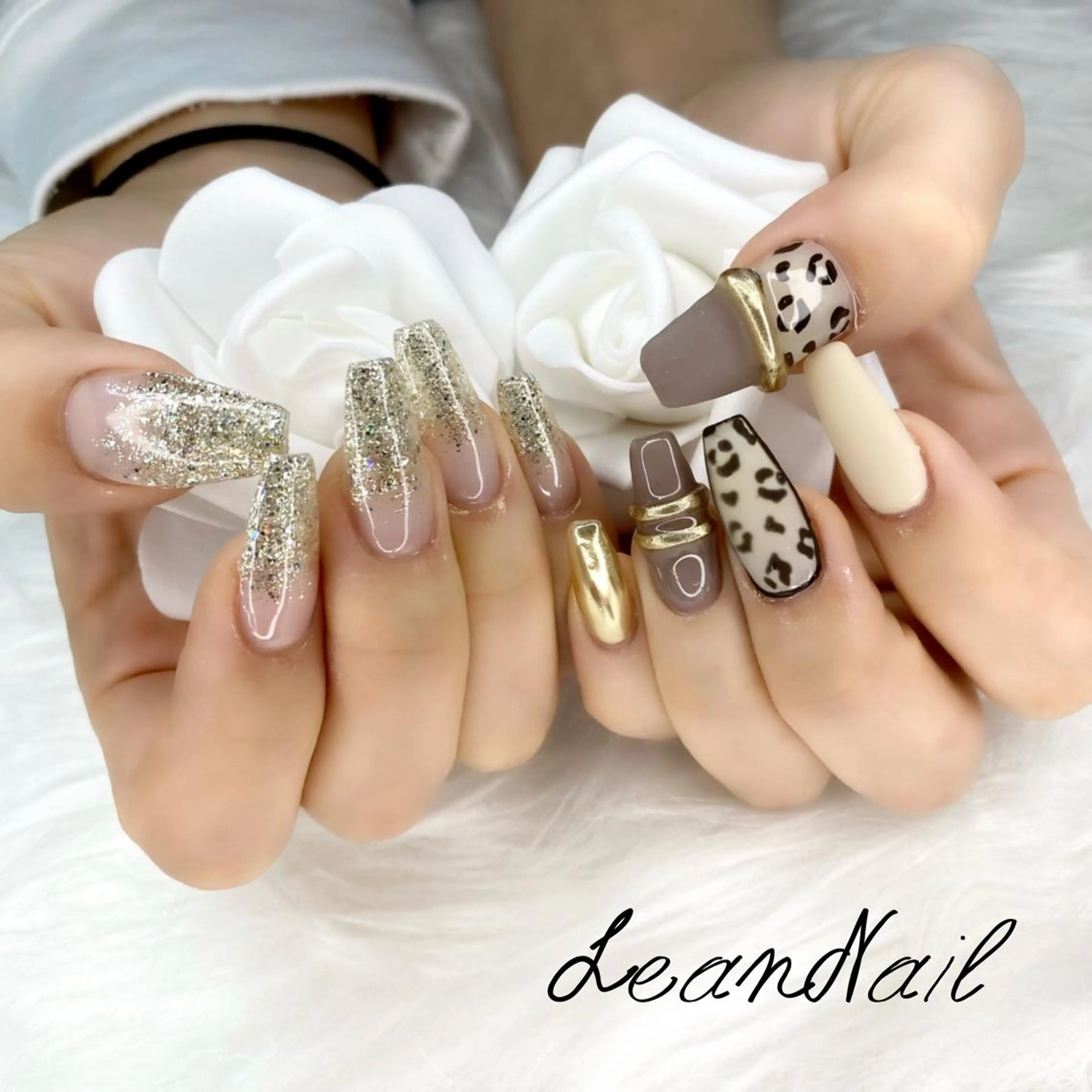 ネイル Lean Nail所属・Lean Nail ayuのネイルデザイン