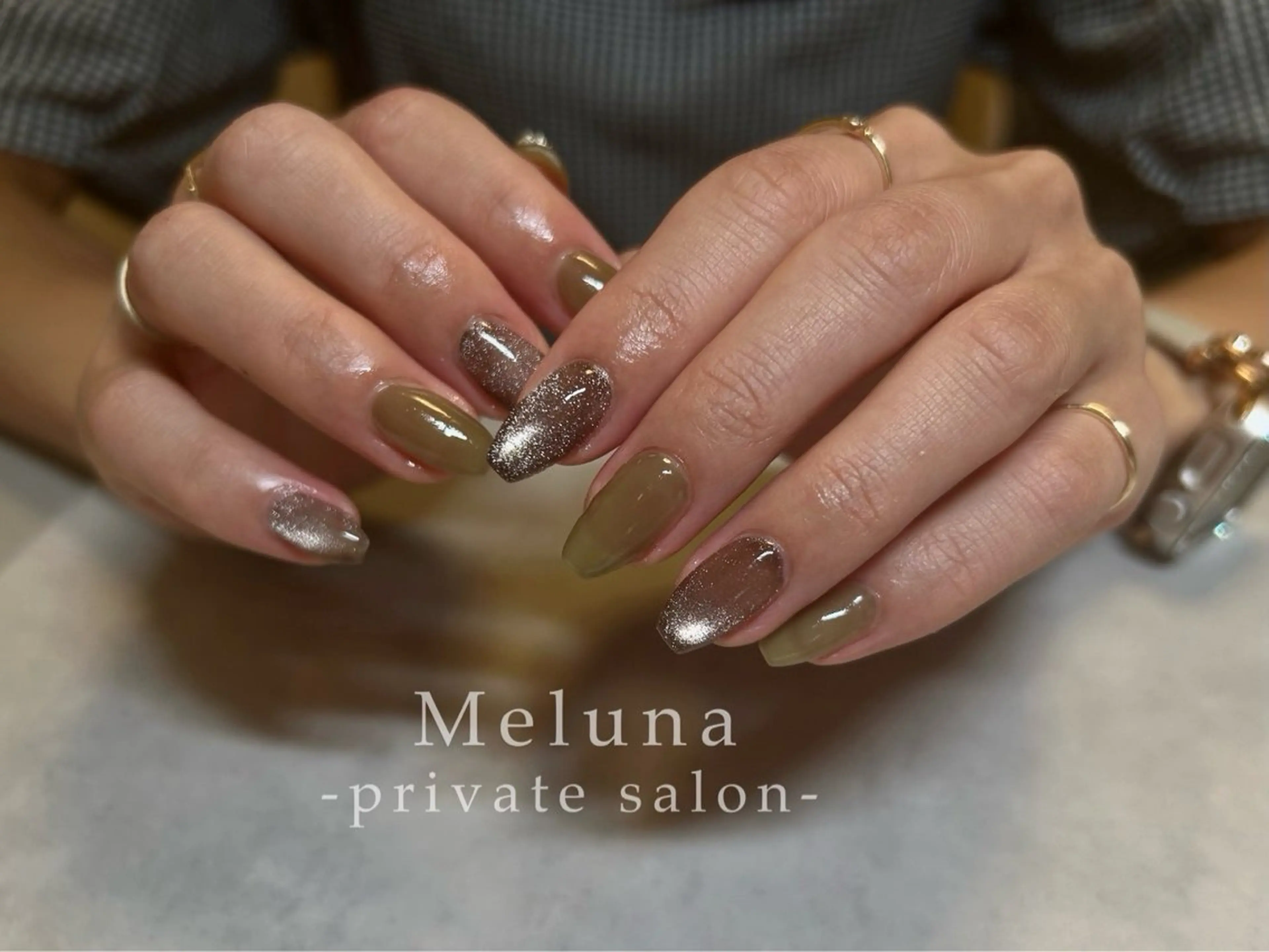 ネイル ワンカラーネイル ハンドネイル Meruna .ﾒﾙｰﾅ.のネイルデザイン