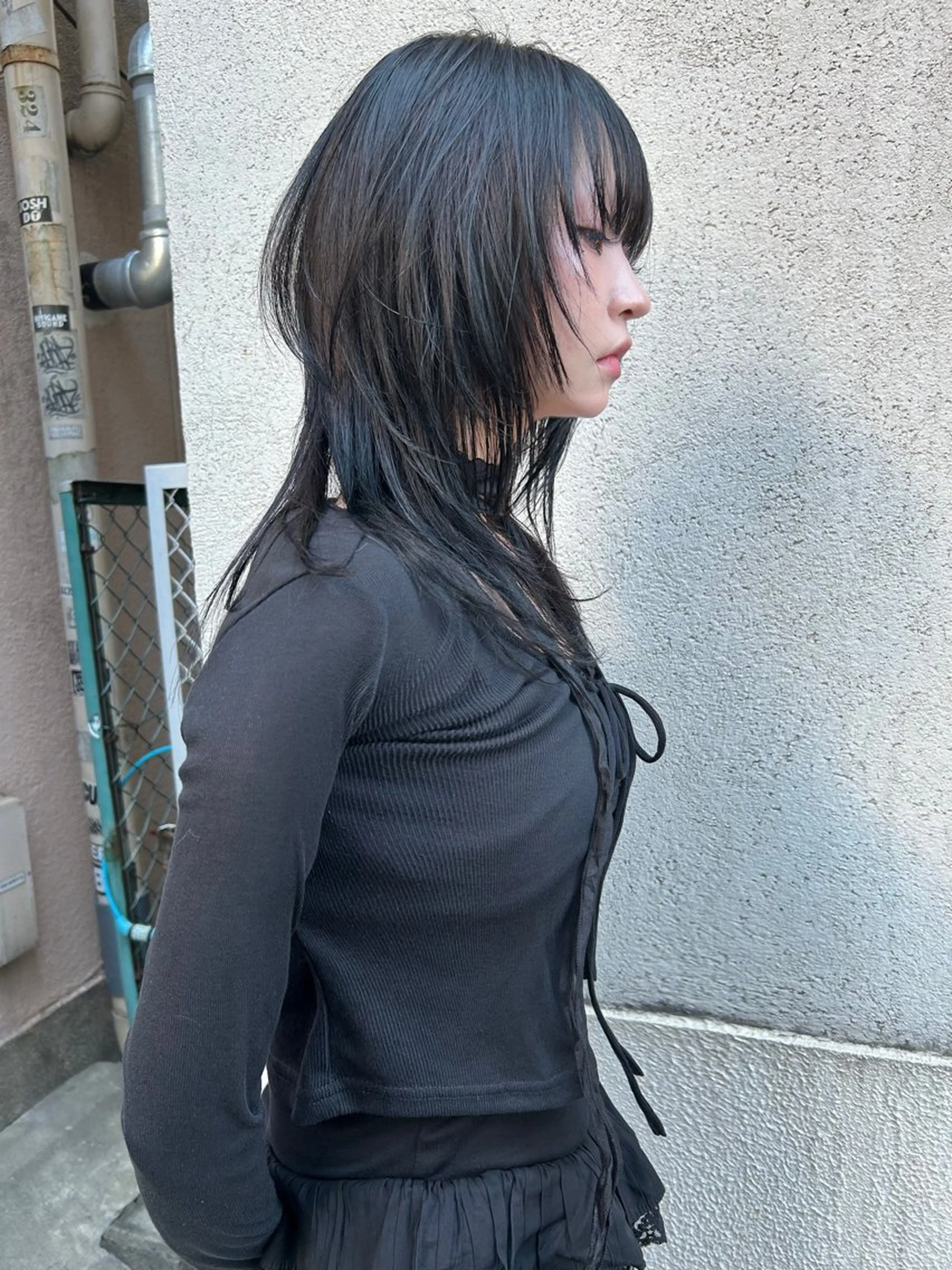 セミロング カット CACHÉ所属・大阪/堀江/ いわもと　りゅうやのヘアスタイル