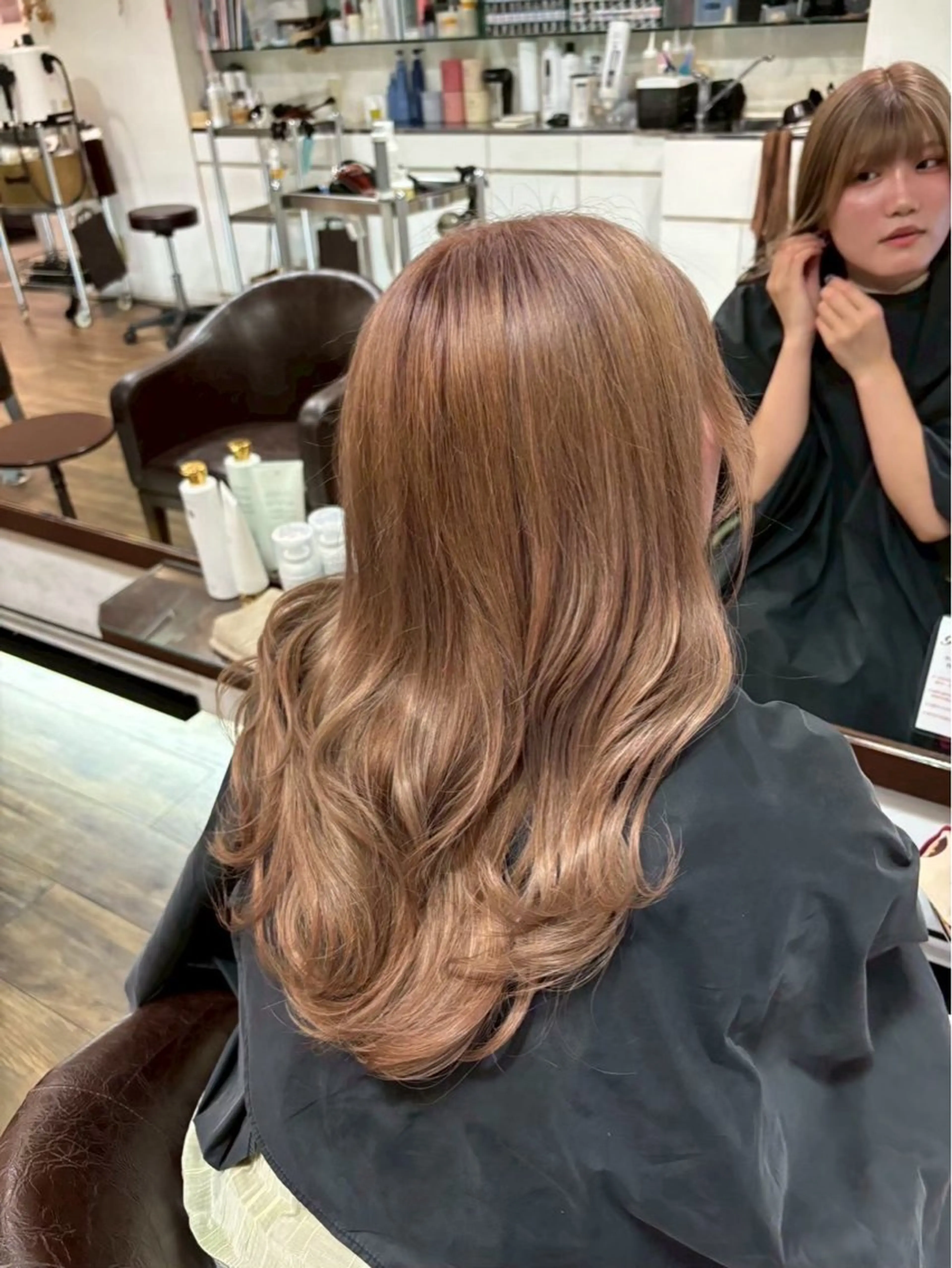 ロング 木場 麗咲のヘアスタイル