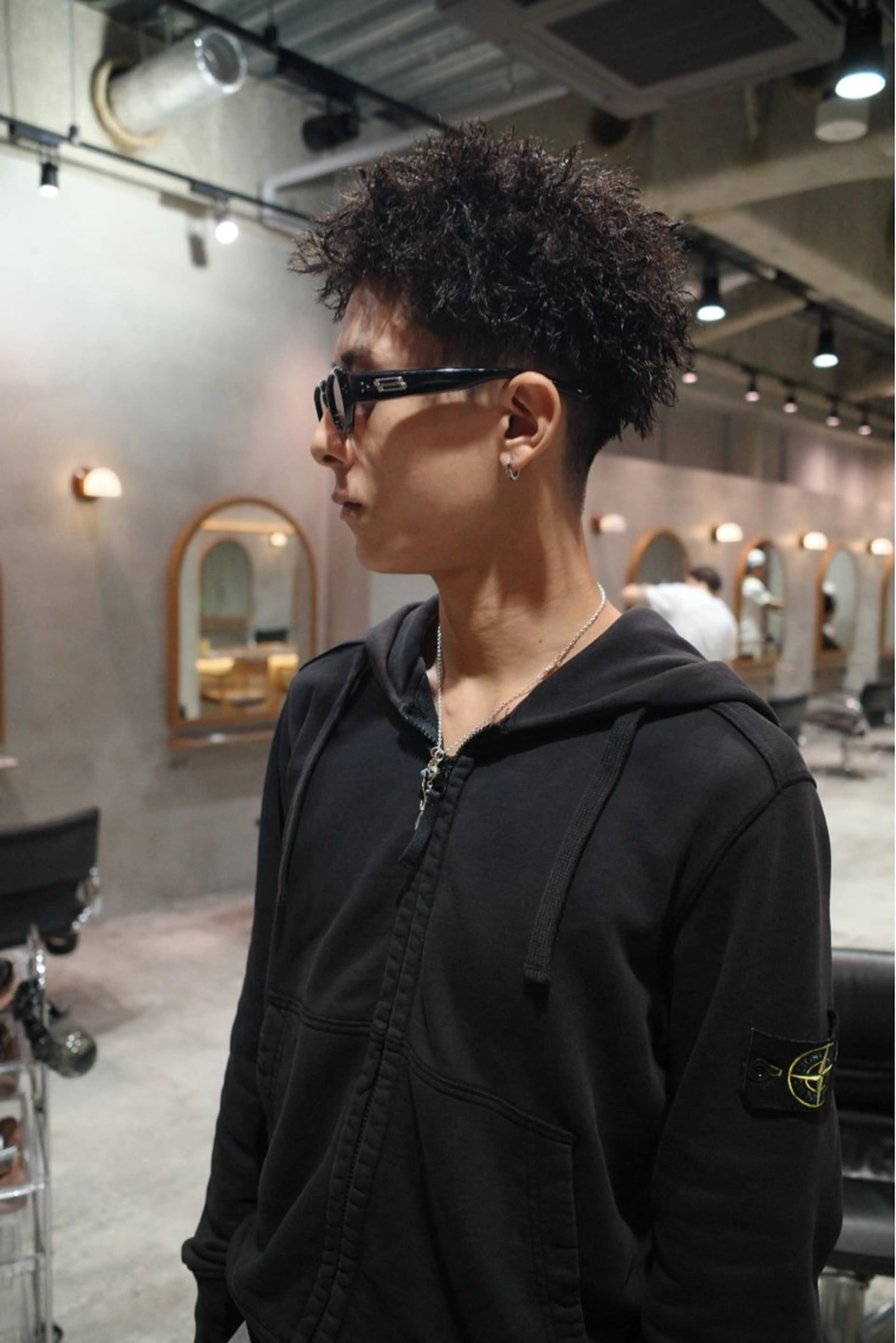 ショート パーマ カット パーマ fifthJINNAN所属・八原 良来のヘアスタイル