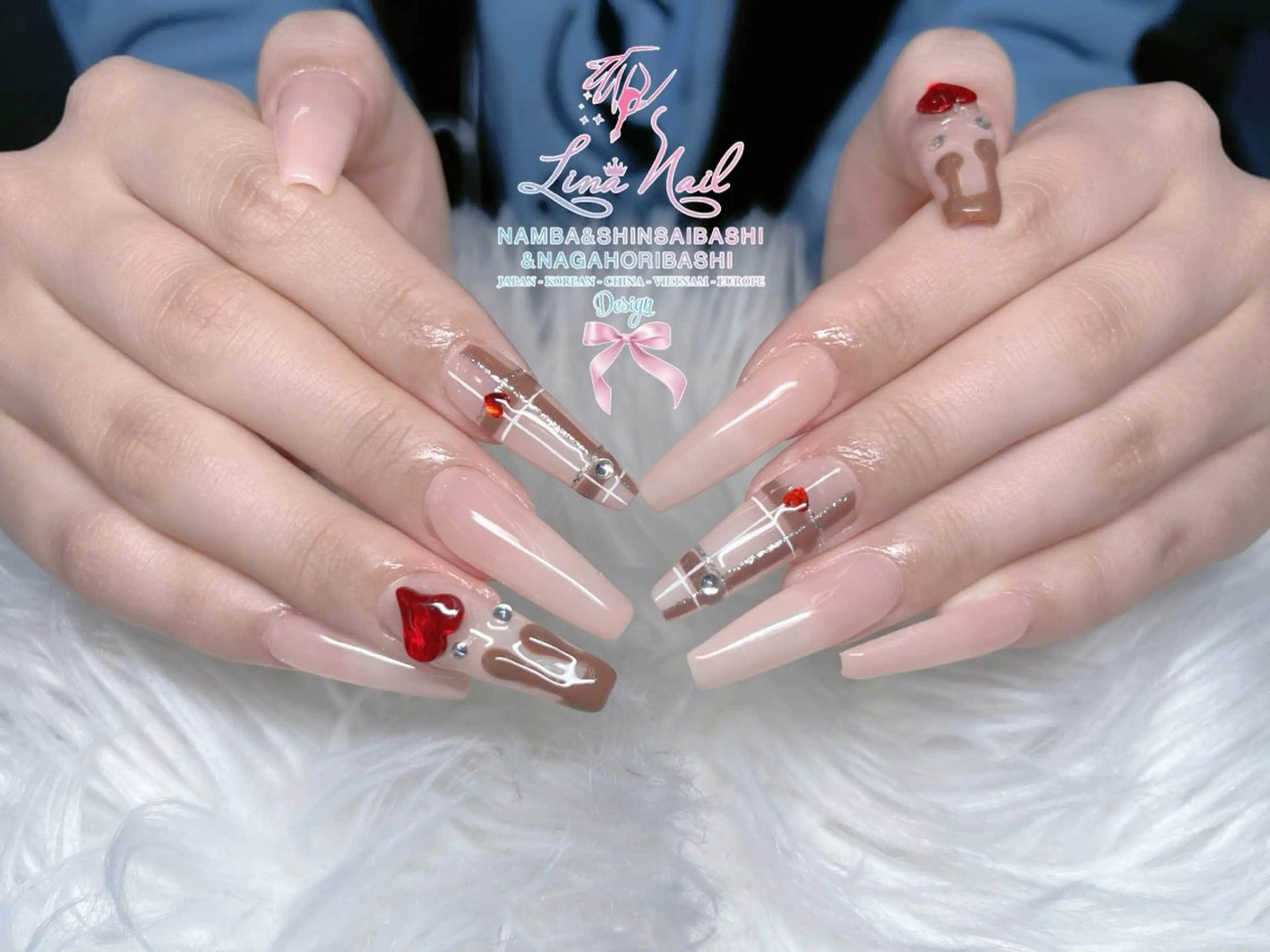 ネイル フットネイル ジェルネイル 持ち込み ネイルチップ ハンドネイル リナネイル 長堀橋店／東心斎橋店のネイルデザイン