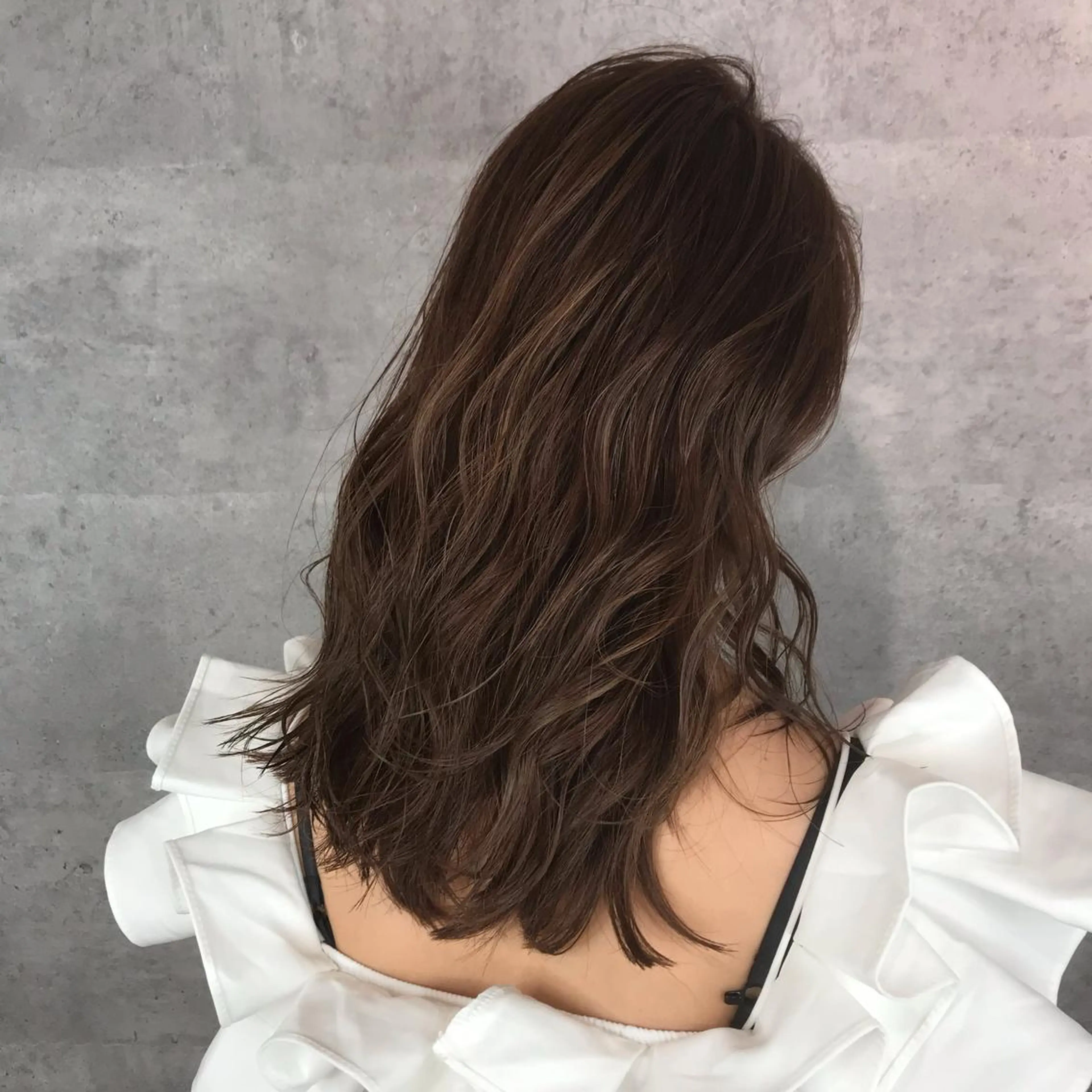 カラー カット 縮毛矯正 トリートメント アンダーバーホワイト_WHITE所属・_WHITE芝本 賢吾【天王寺店】のヘアスタイル