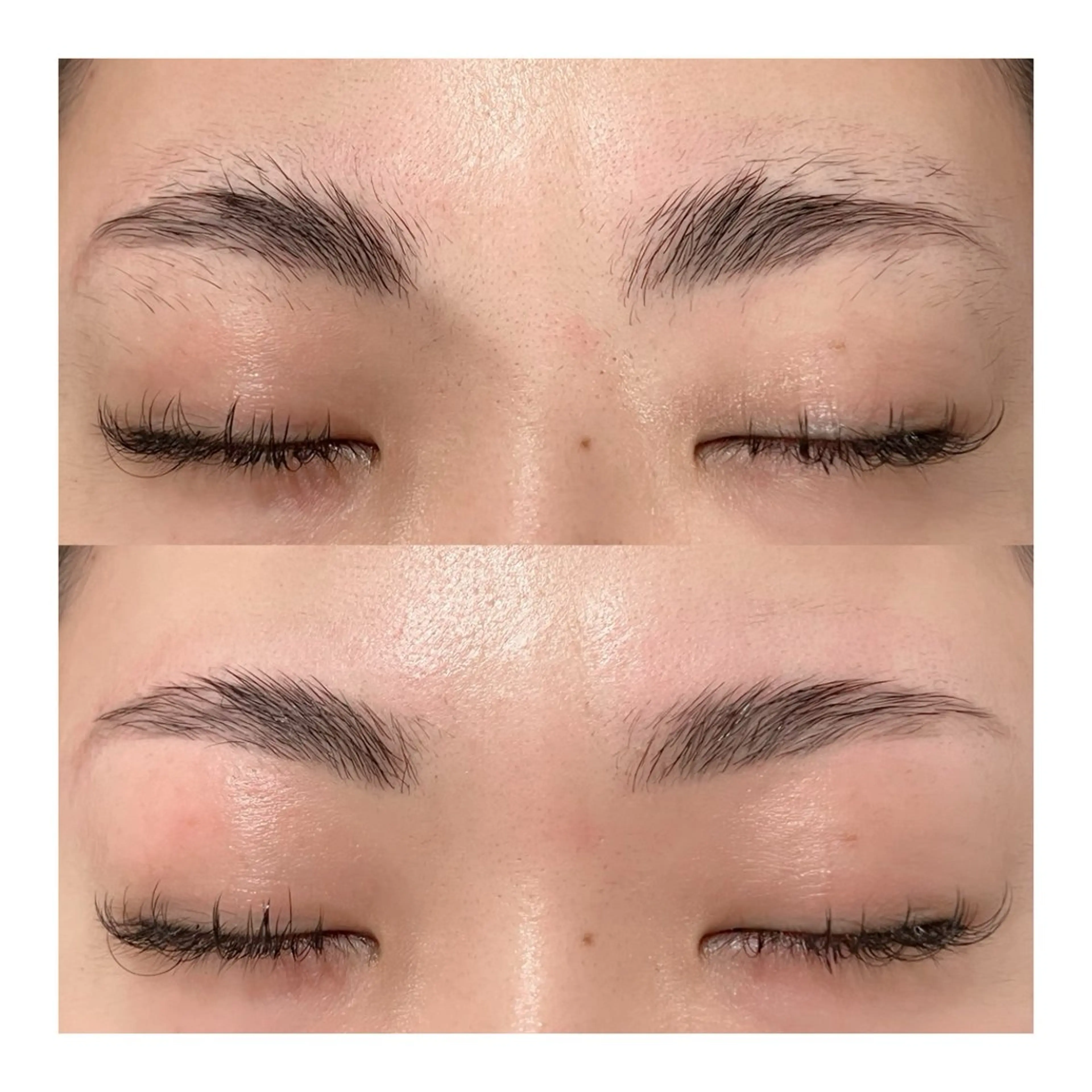 毛流れ矯正＋眉毛ワックスの写真