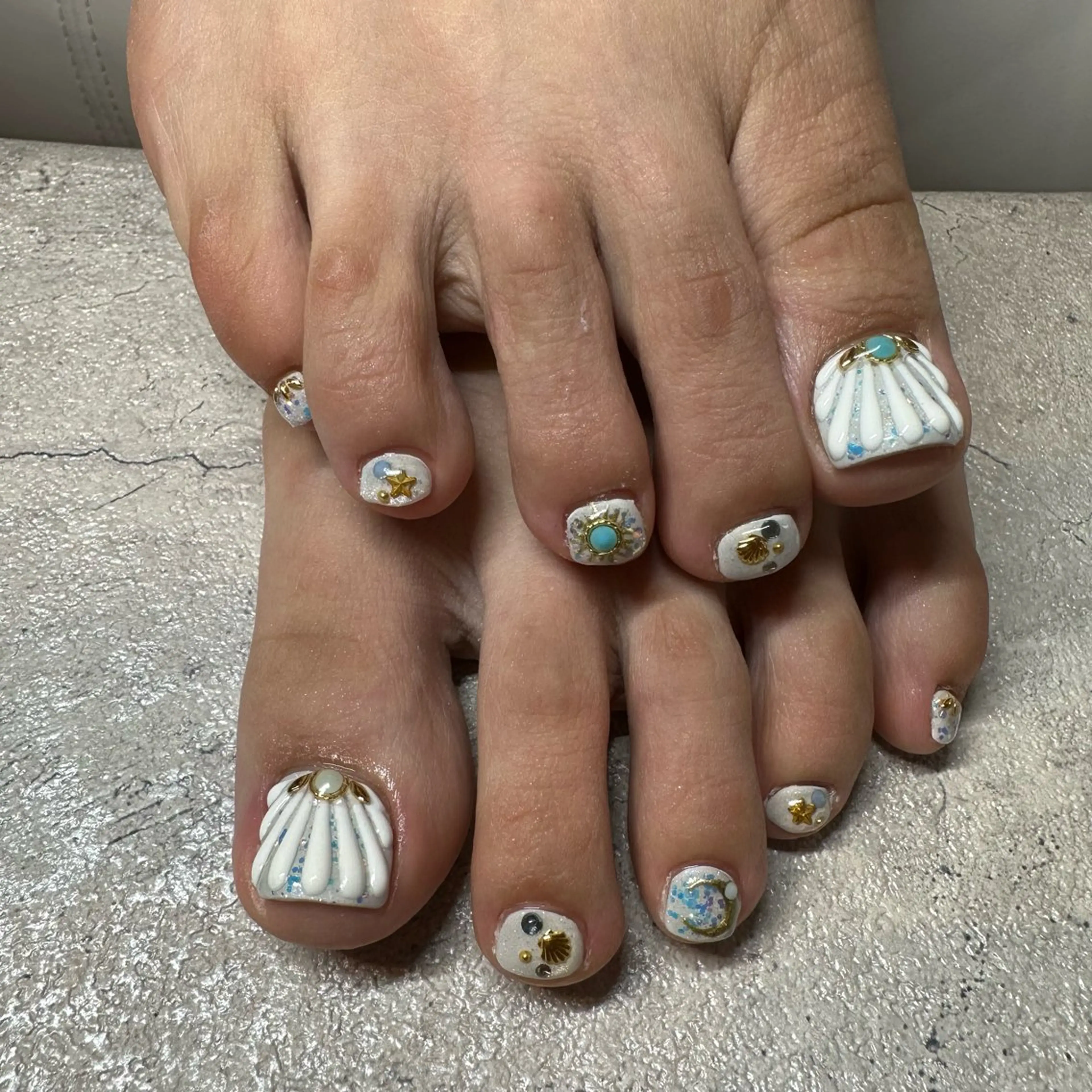 ネイル フットネイル Tocowaka マエダのネイルデザイン