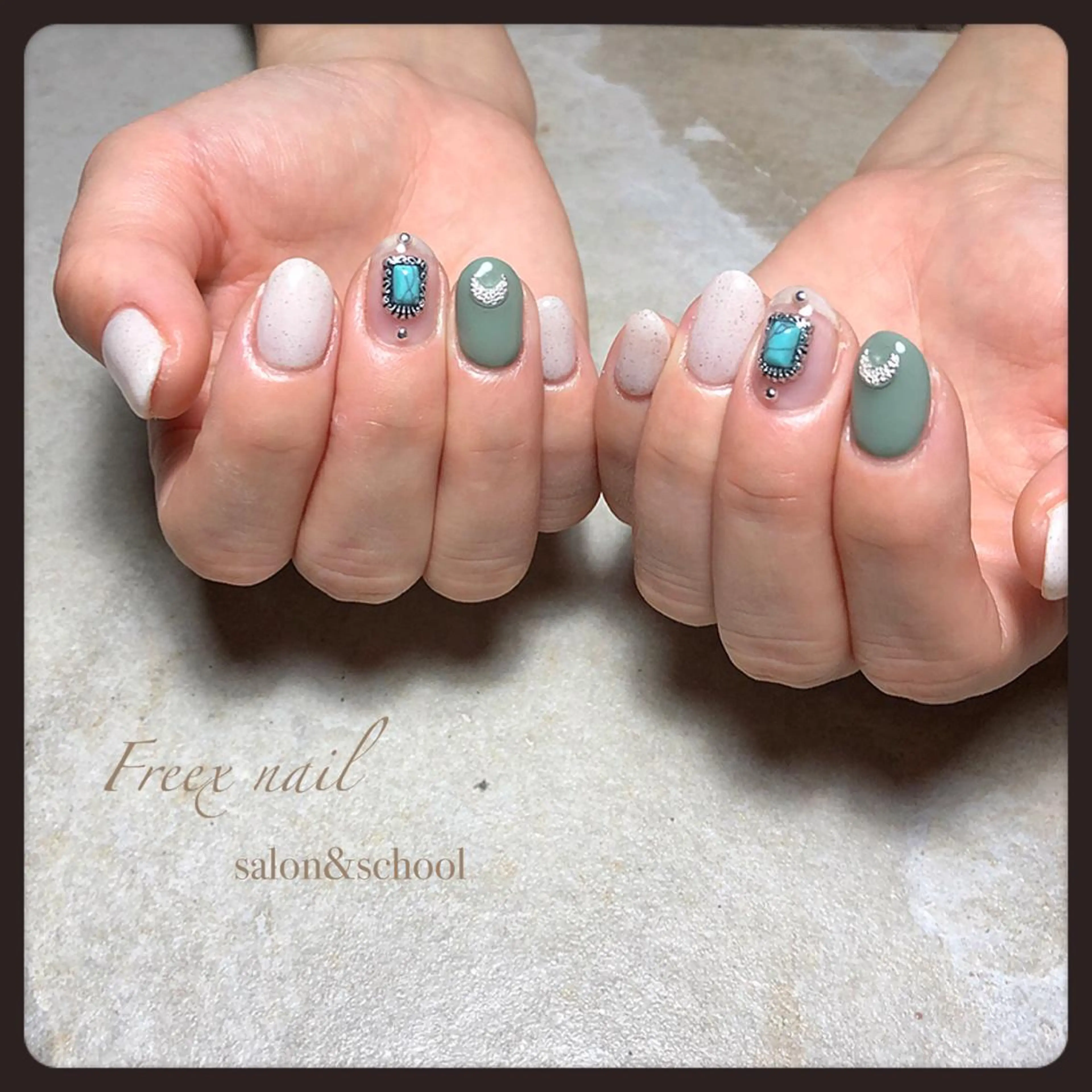 ネイル Freex nail所属・freex nail /ニュアンス/個性派のネイルデザイン
