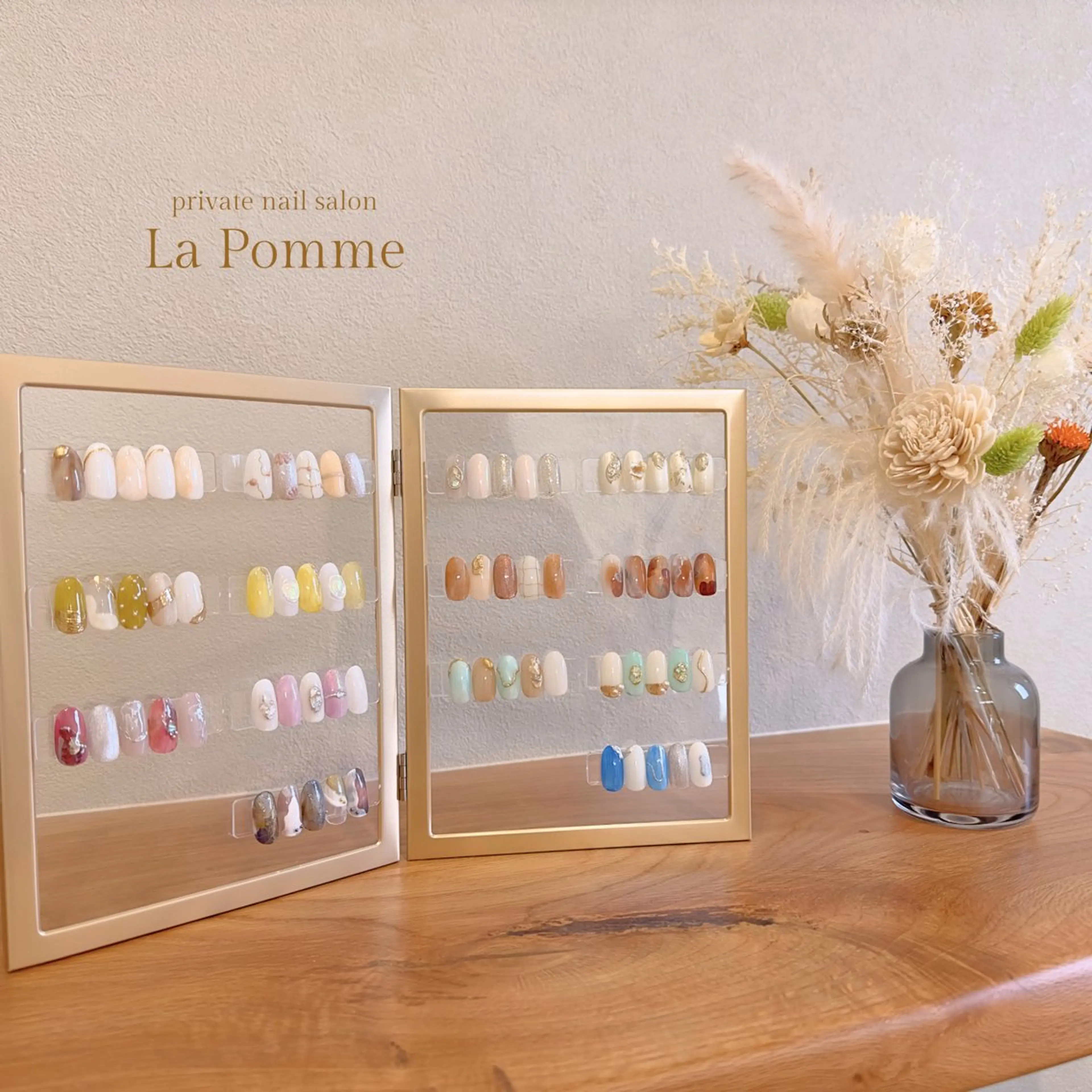 ネイル nail salon La Pommeのネイルデザイン