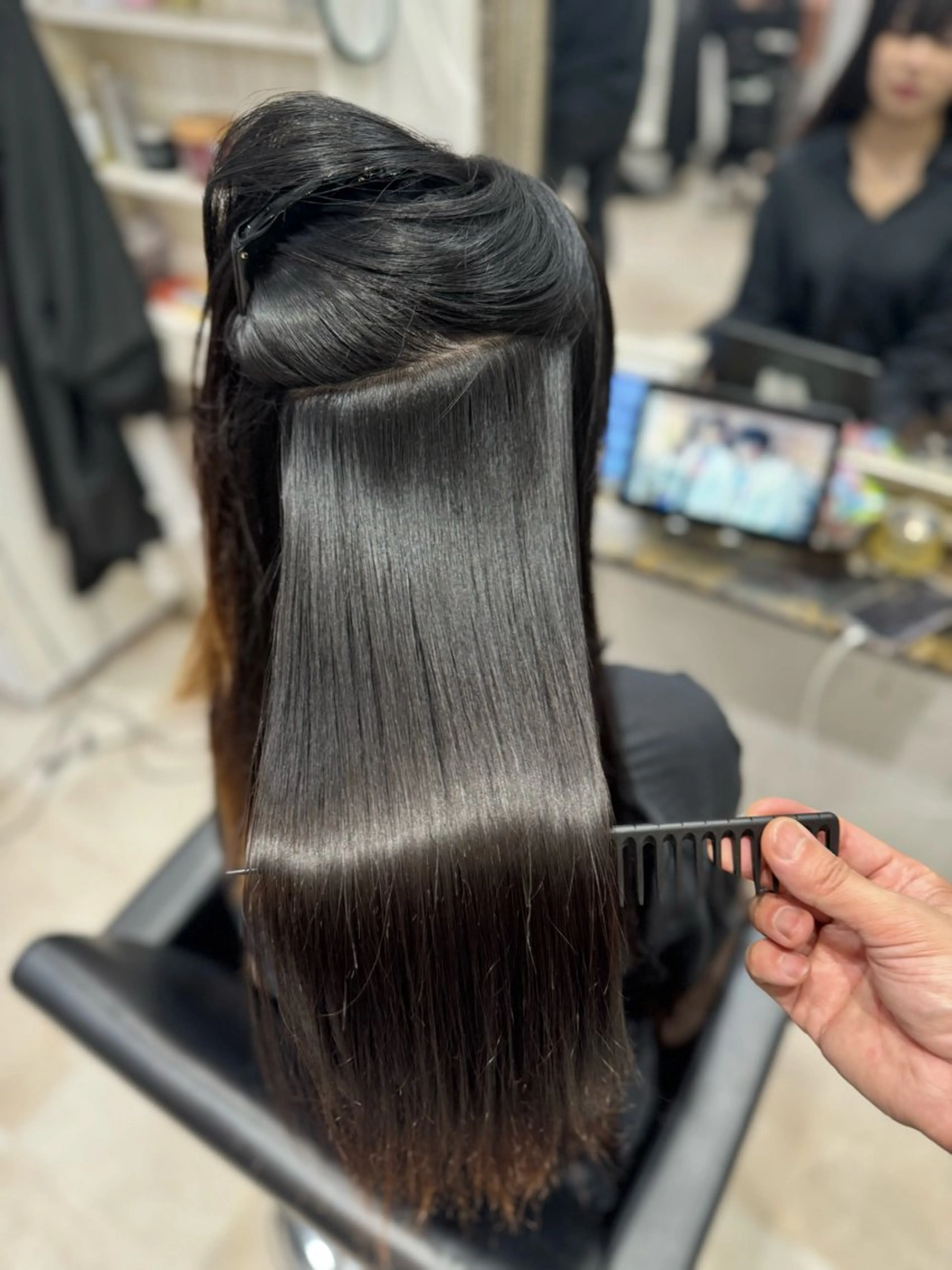 ロング Dbest hair lounge所属・KEN/関内/似合せ 美髪矯正/髪質改善のヘアスタイル