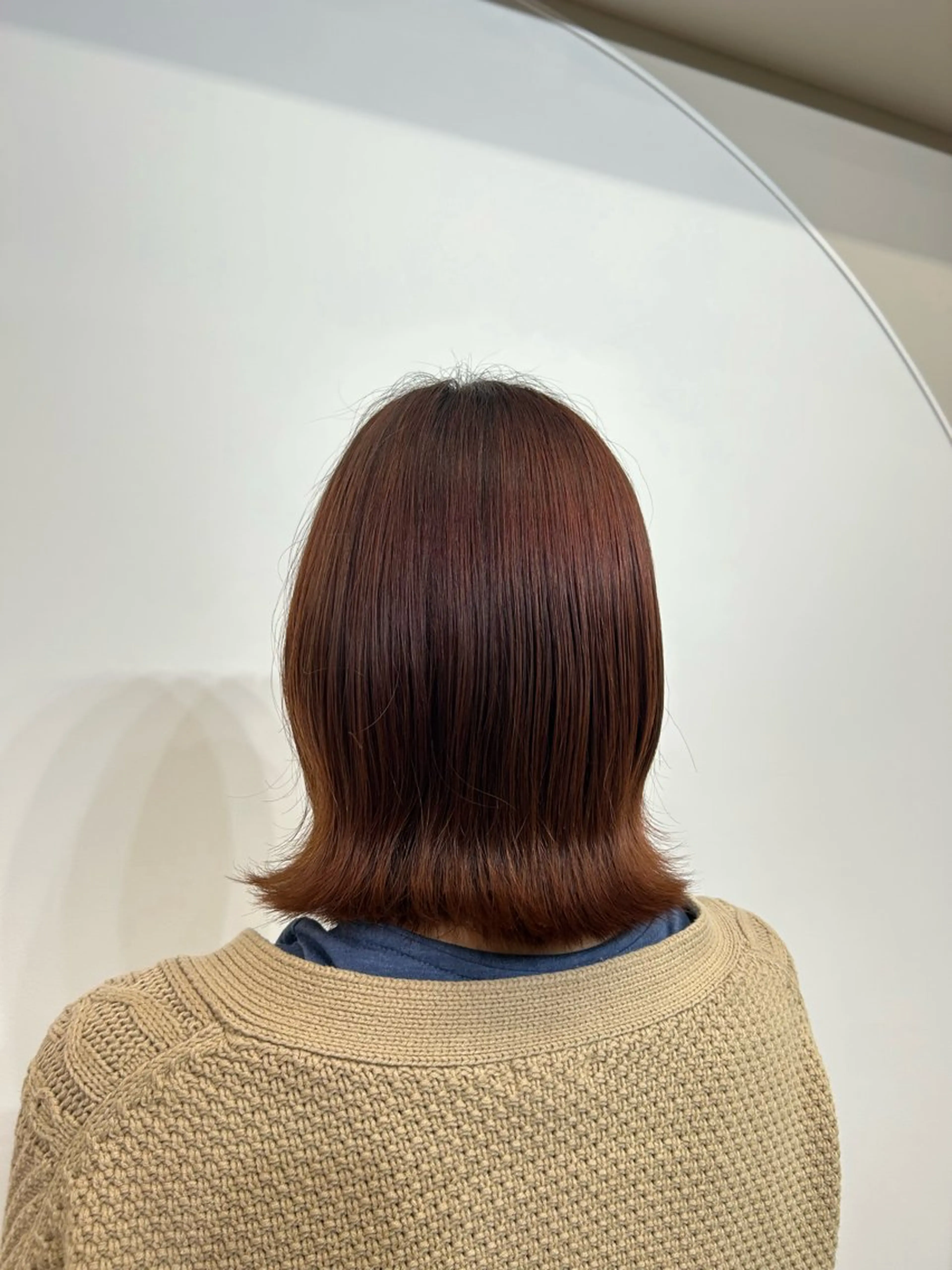 ミディアム ヘアカラー LOA Ririのヘアスタイル