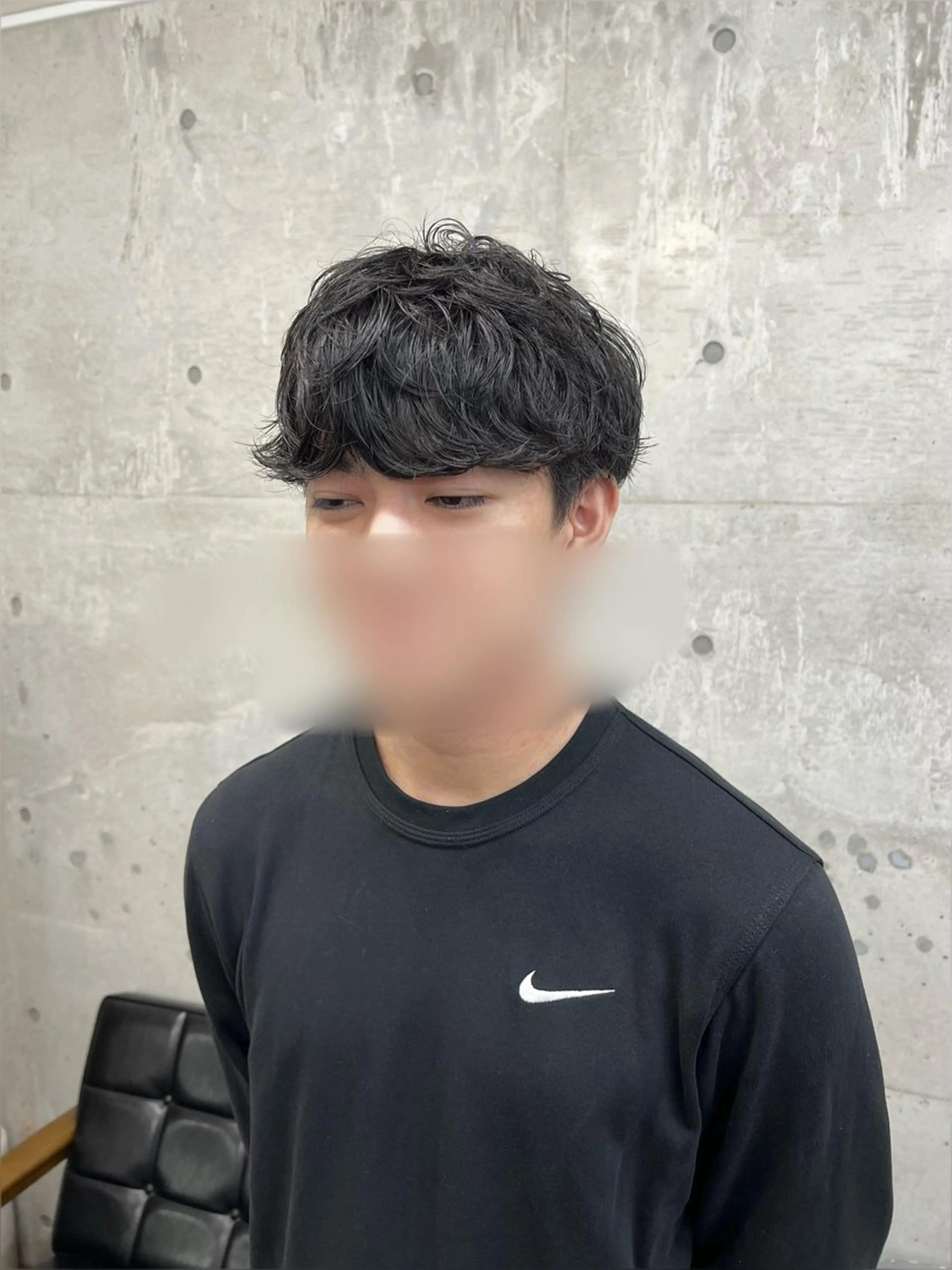 ショート パーマ メンズ メンズパーマ Yui/メンズカラー /シャドウパーマのヘアスタイル