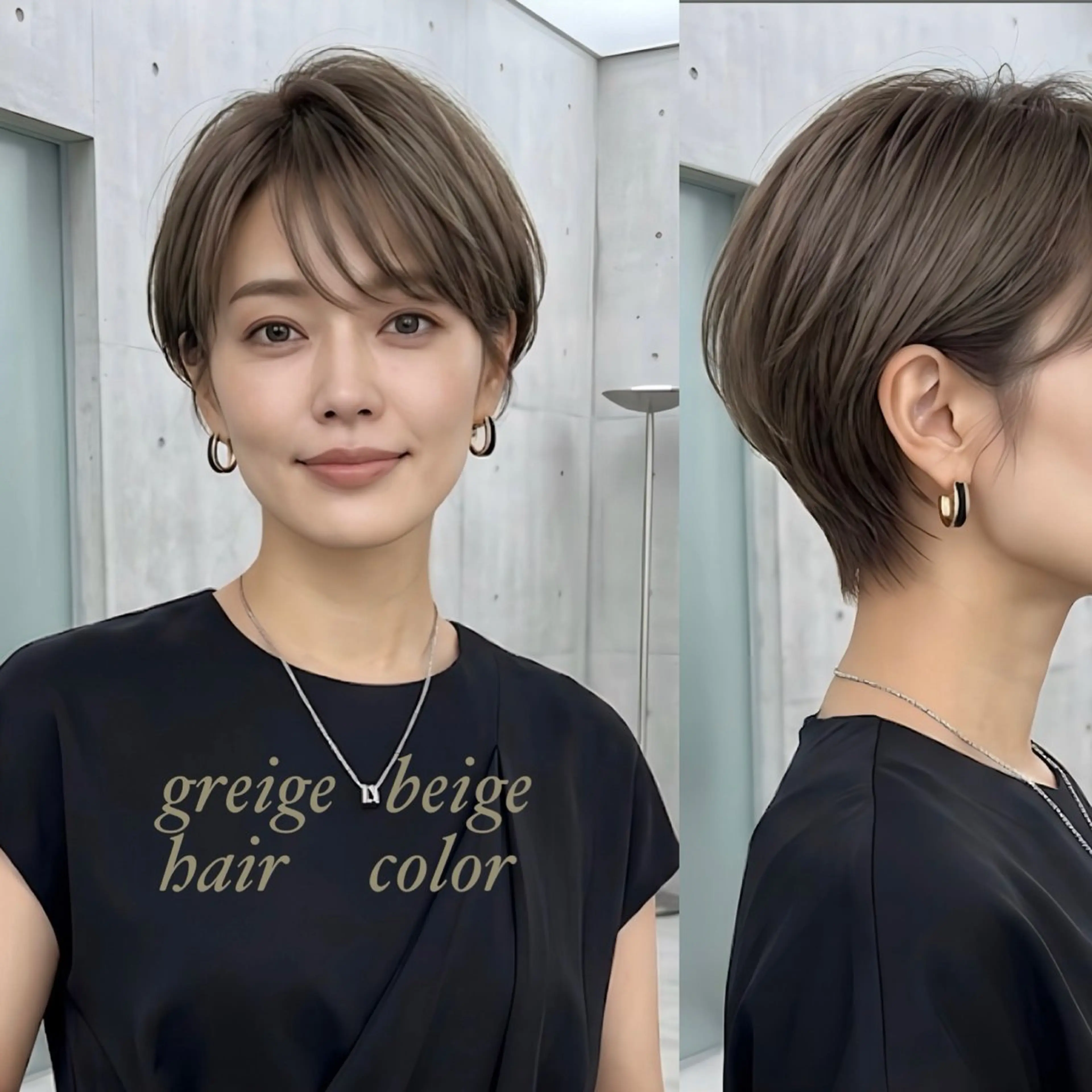 ショート カラー カット トリートメント M.SLASH 辻 孝志のヘアスタイル