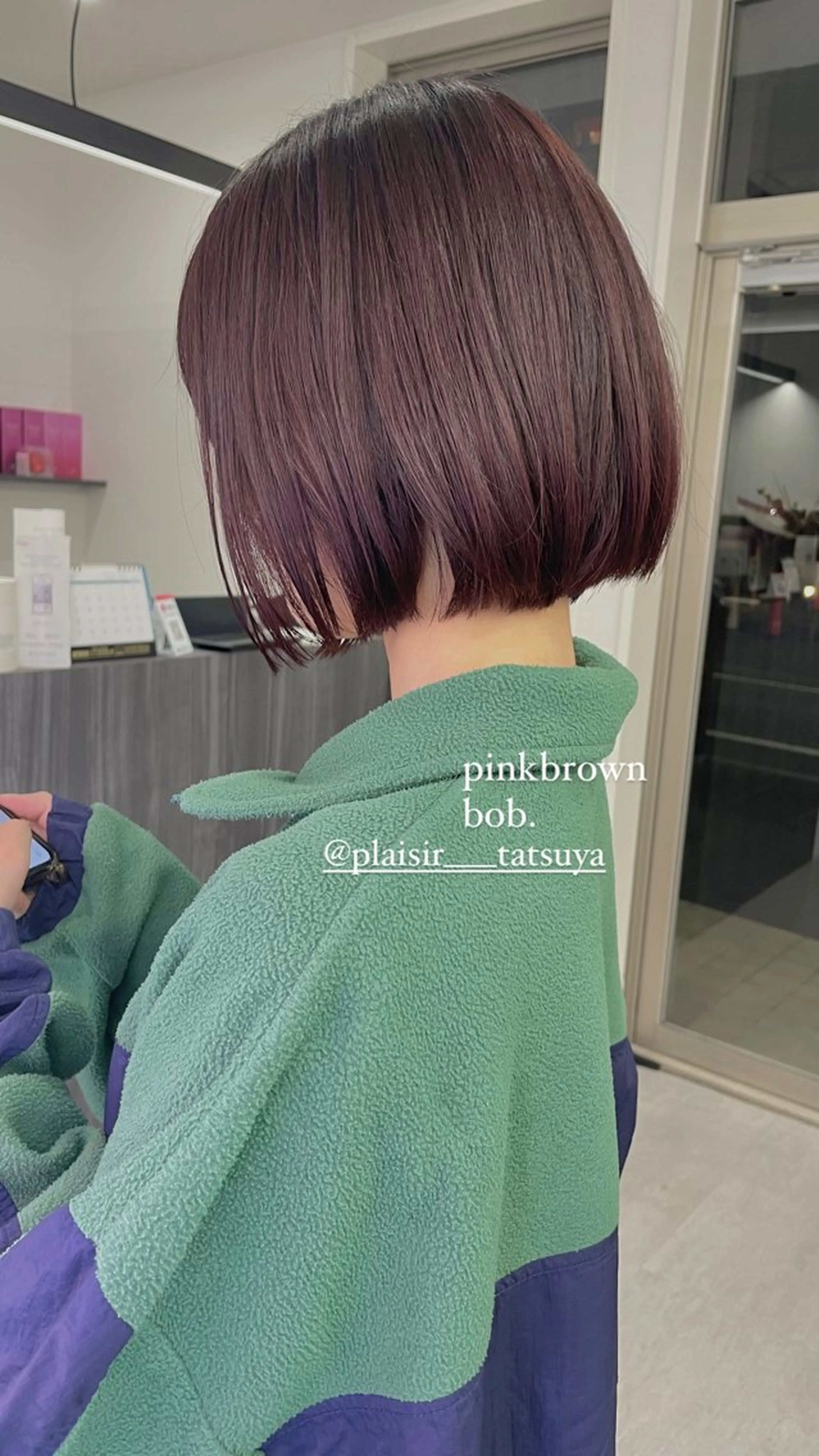 ショート カット ヘアカラー トリートメント 佐々木 達也のヘアスタイル