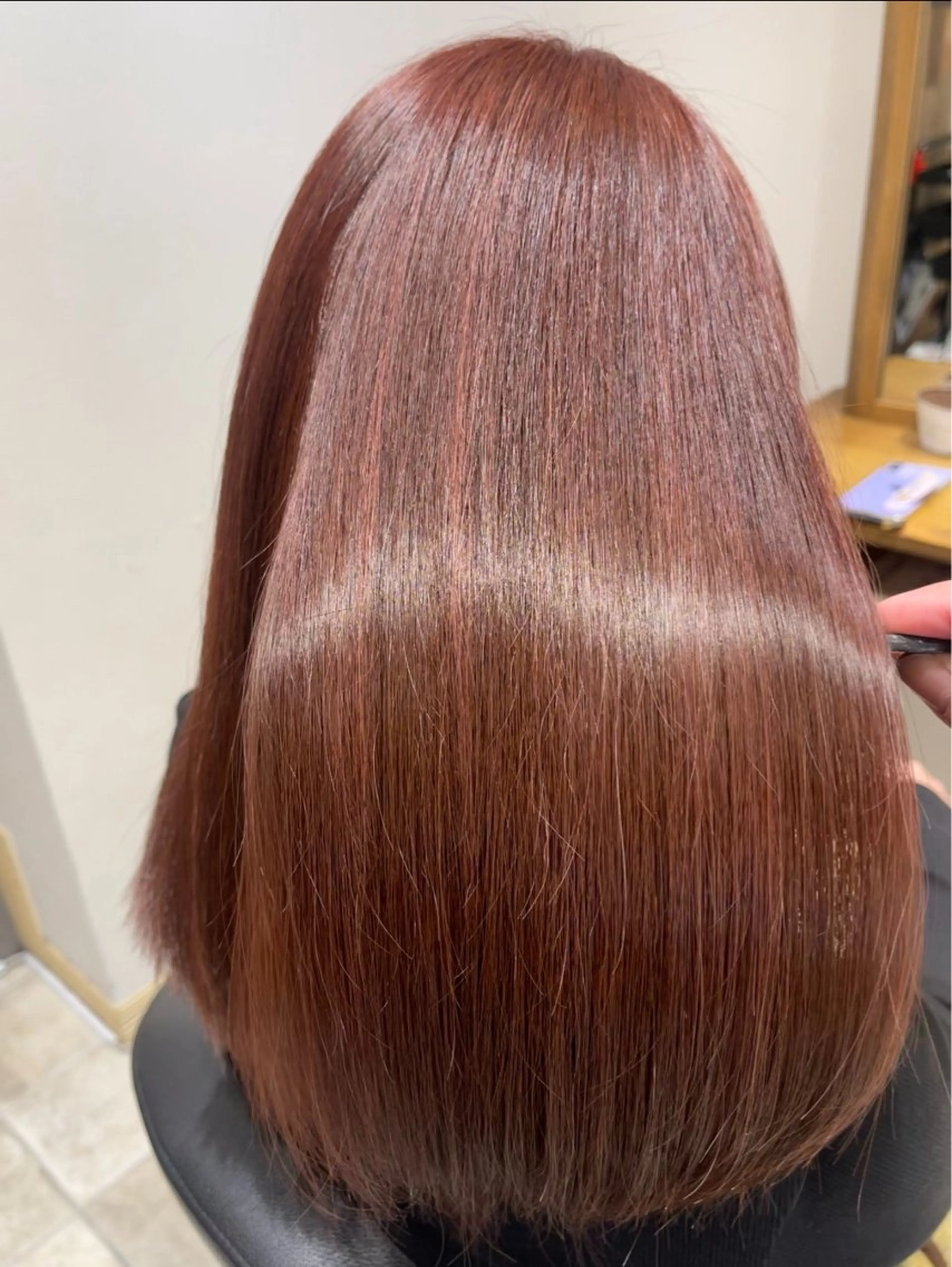 セミロング 【髪質改善カラー✨】 りゅせ🫧下北沢瑞江のヘアスタイル