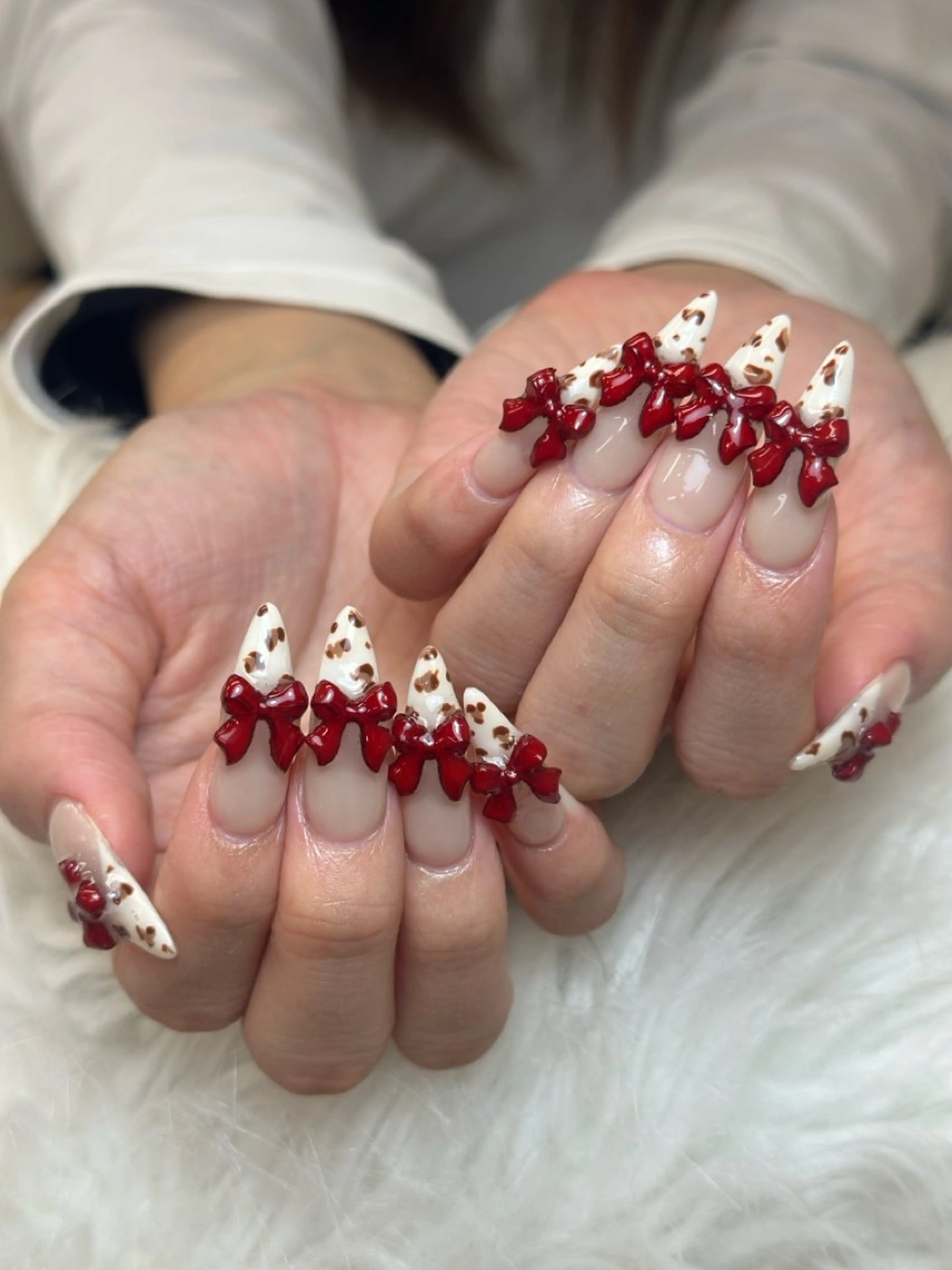 ネイル アートネイル ジェルネイル マグネットネイル ハンドネイル JennNail_ マオのネイルデザイン