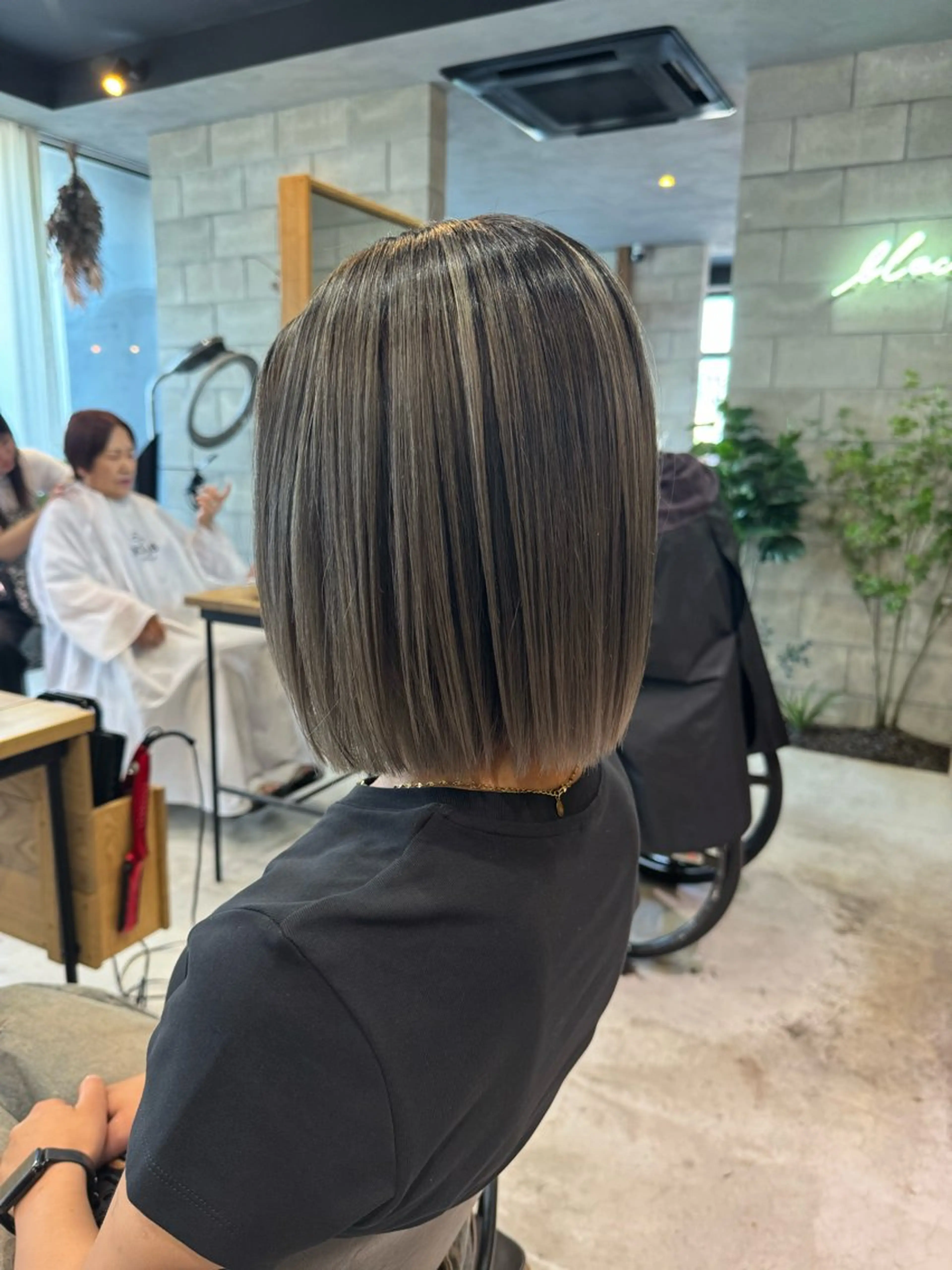 バレイヤージュカラー+エミームトリートメント👱‍♀️の写真