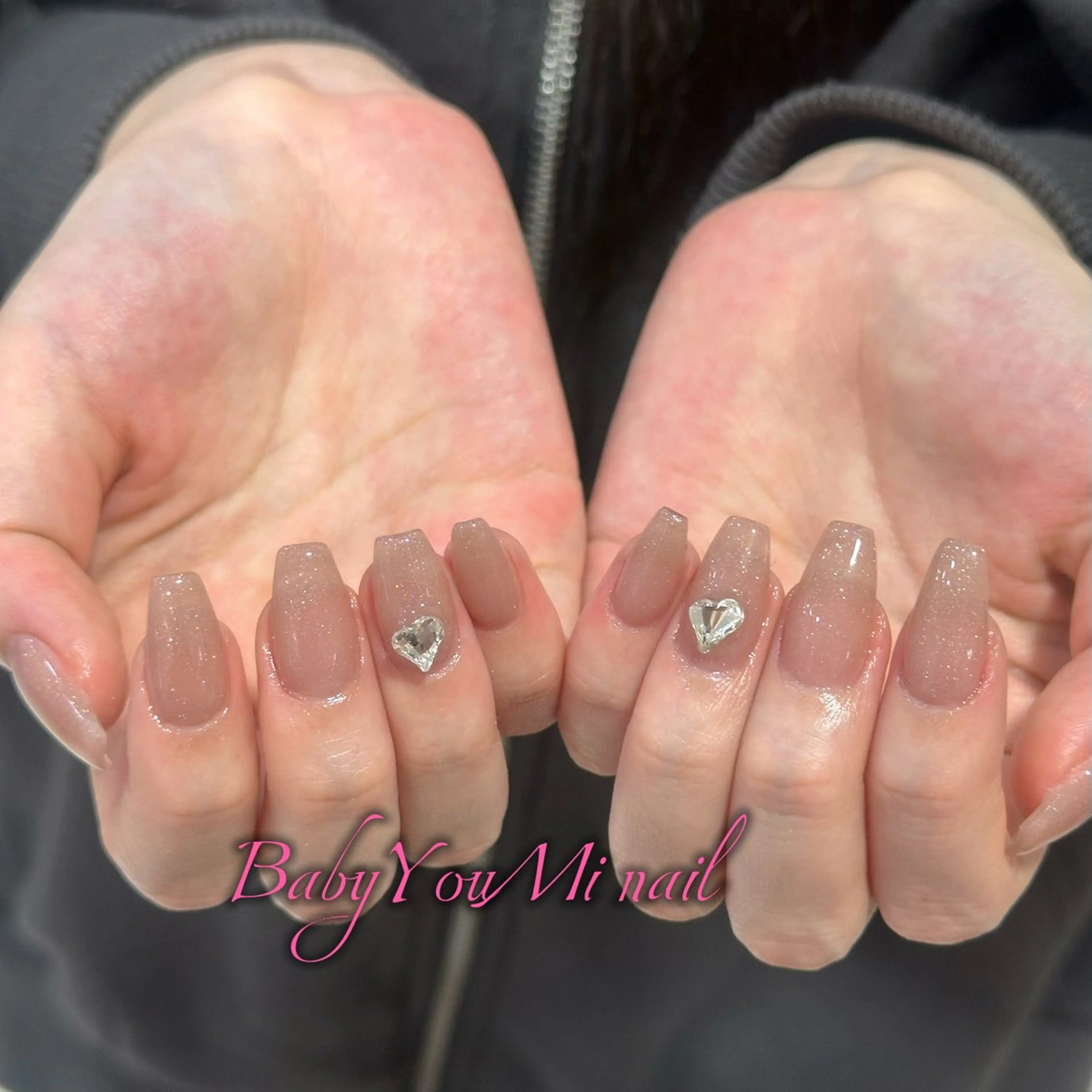 ネイル オーロラネイル フラワーネイル フットネイル フレンチネイル ジェルネイル ハンドネイル BabyYouMi ねねのネイルデザイン