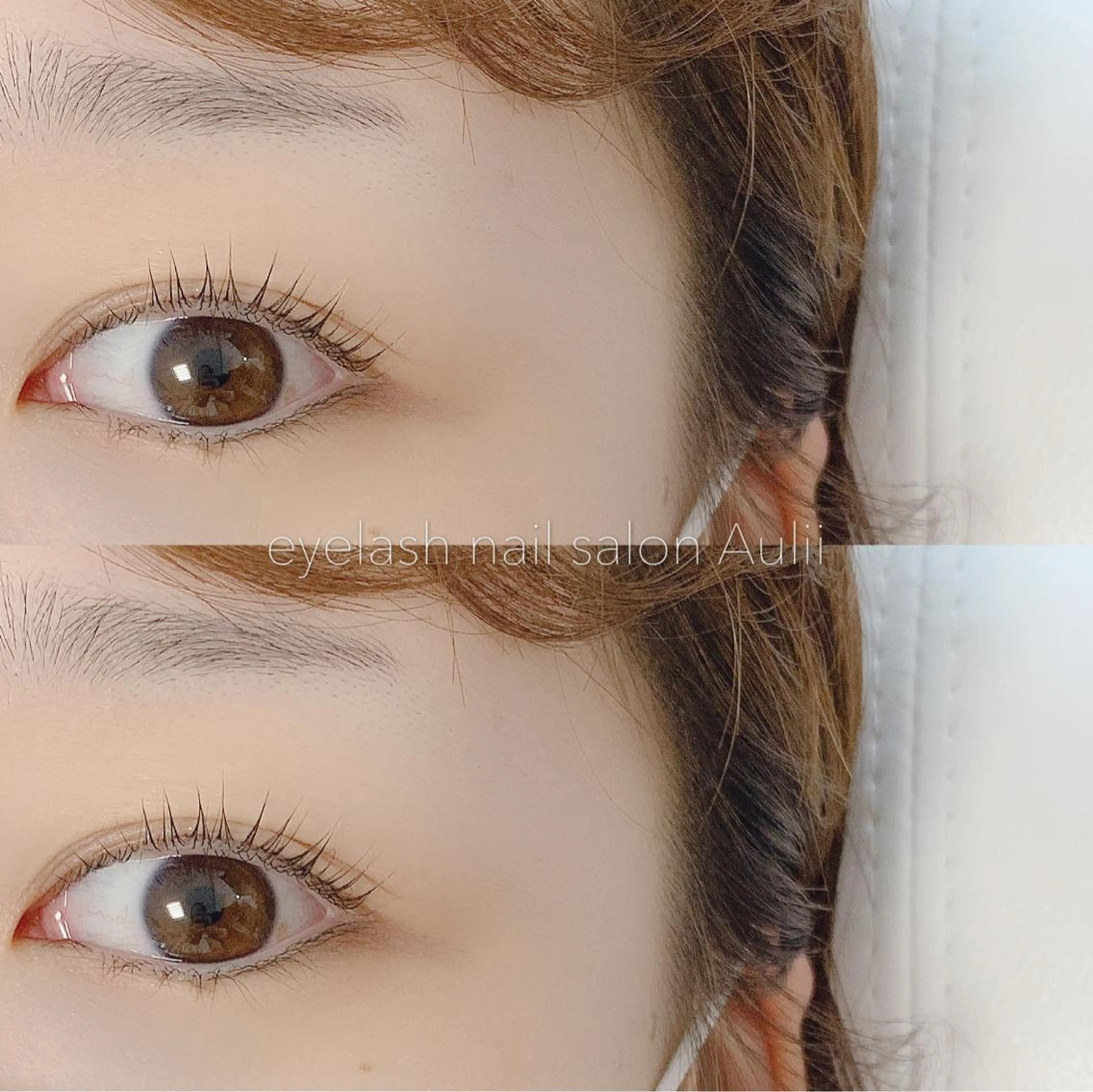 マツエク・マツパ 一重×まつ毛パーマ マツパ eyelash nail salon Aulii所属・kanesaka .のマツエク・マツパデザイン