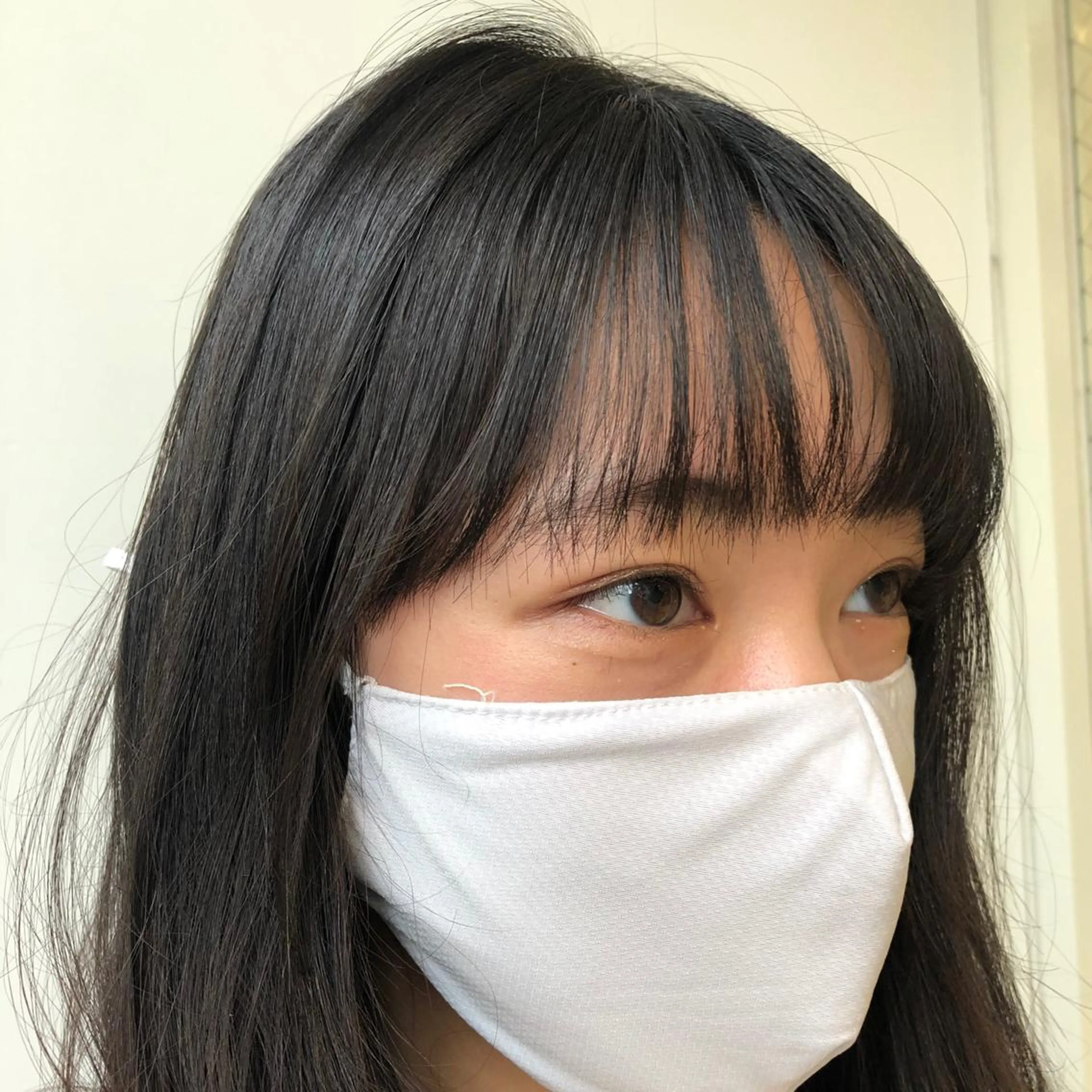 カット 縮毛矯正 カジサ ケイコのヘアスタイル