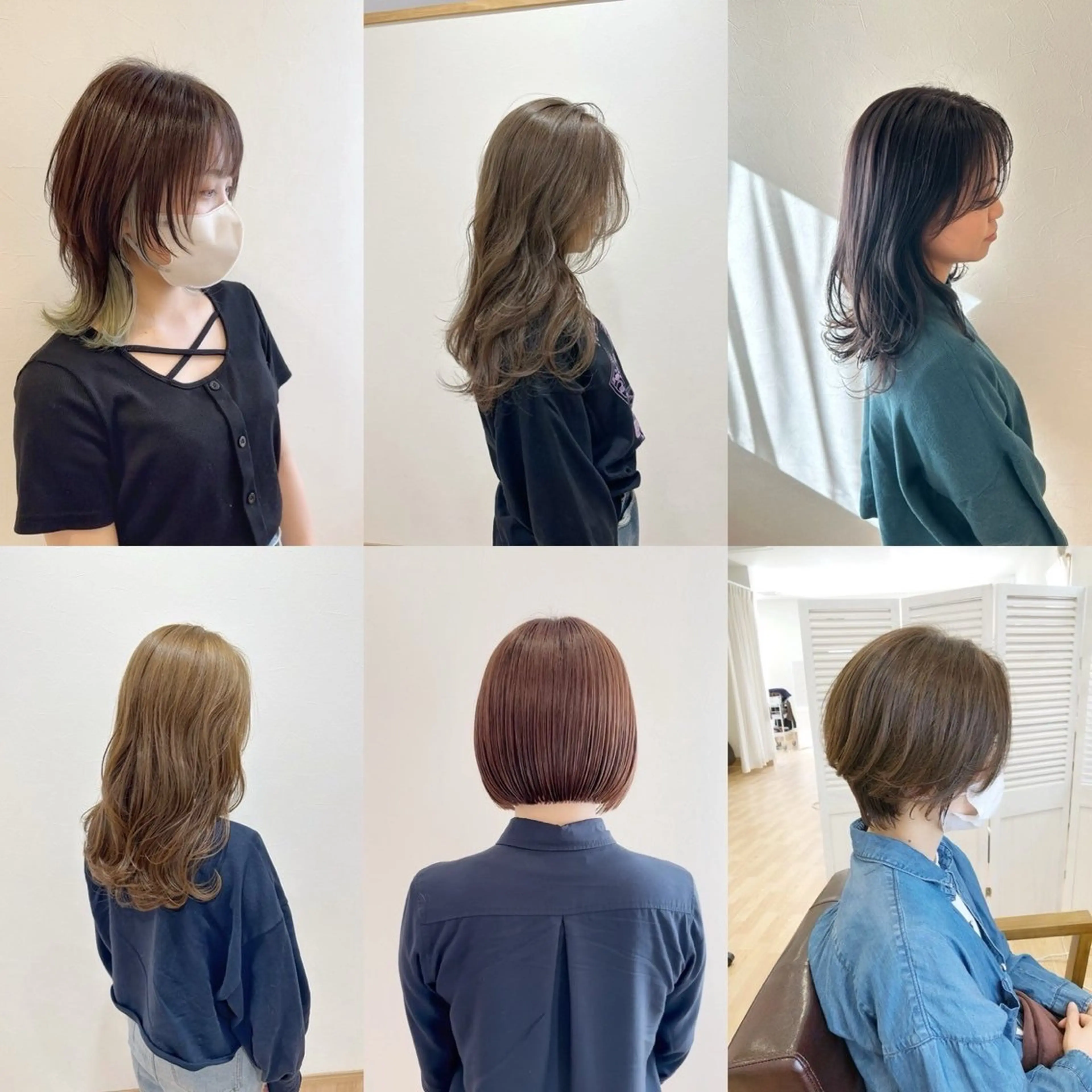 【期間限定モデル】　カットモデル+ヘアカラー(ワンカラー)¥7,700の写真
