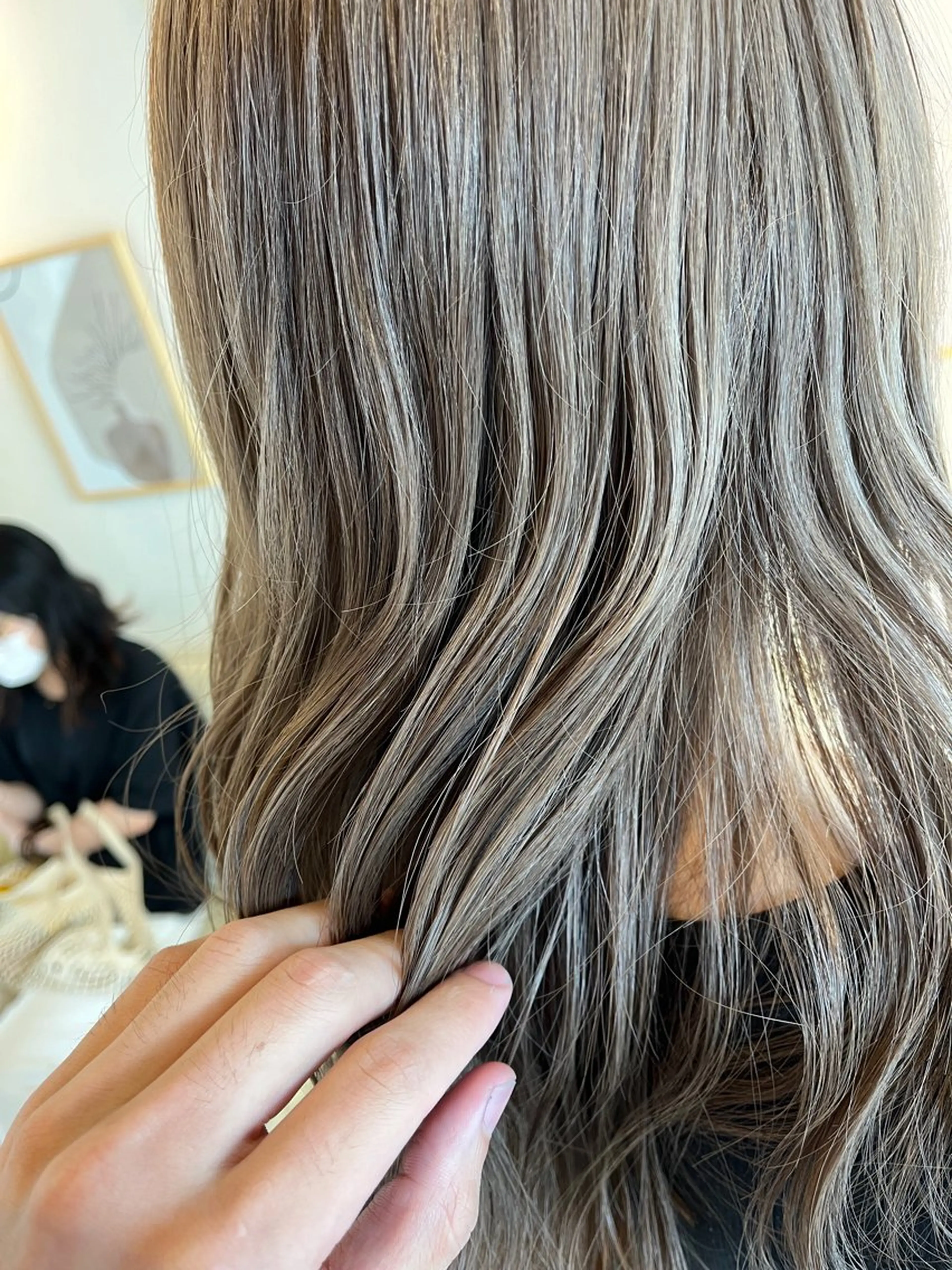 ミディアム ダメージレス◎東区/ 艶カラー💫/斉藤拓のヘアスタイル