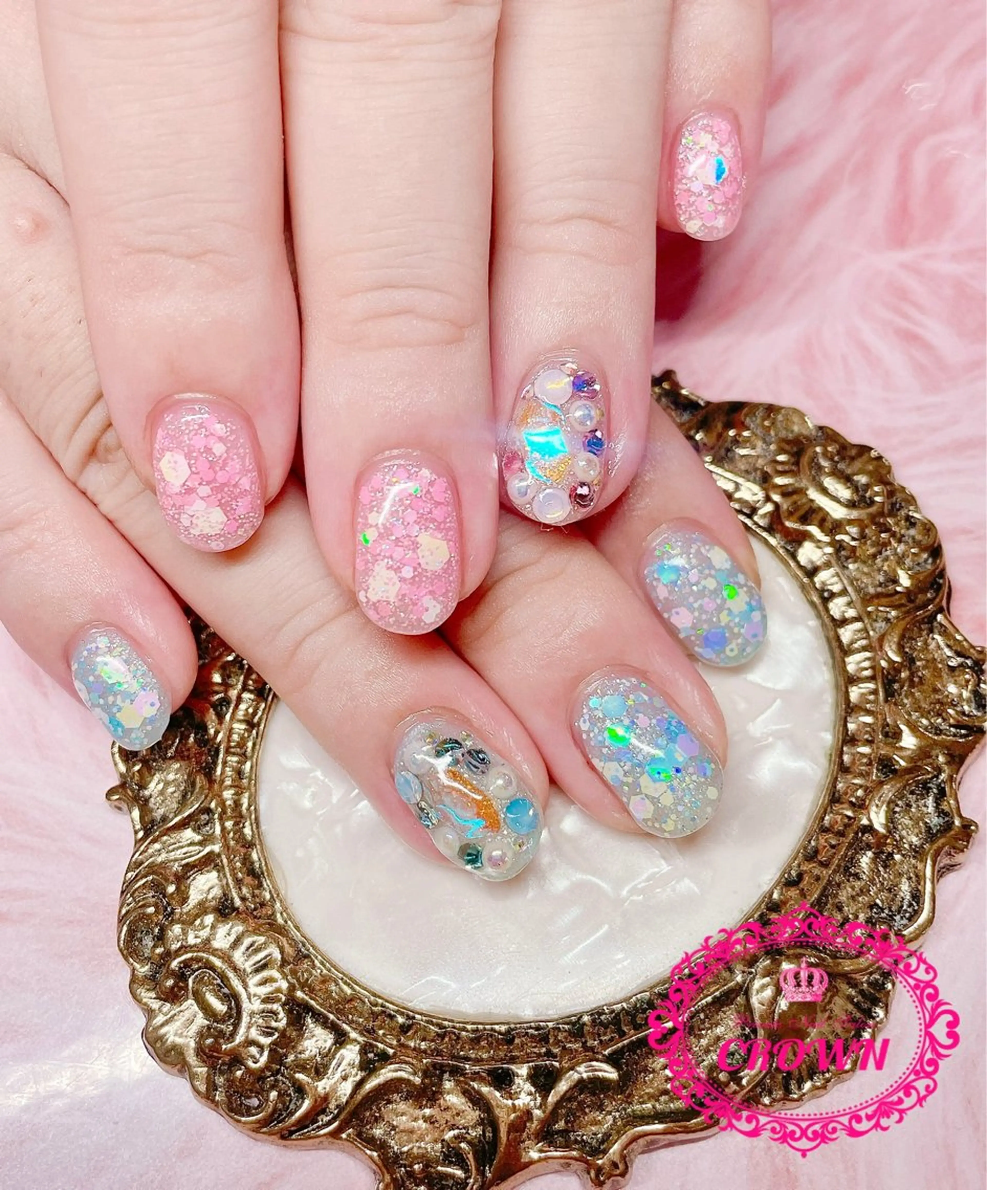 ネイル CROWN プライベートサロンのネイルデザイン