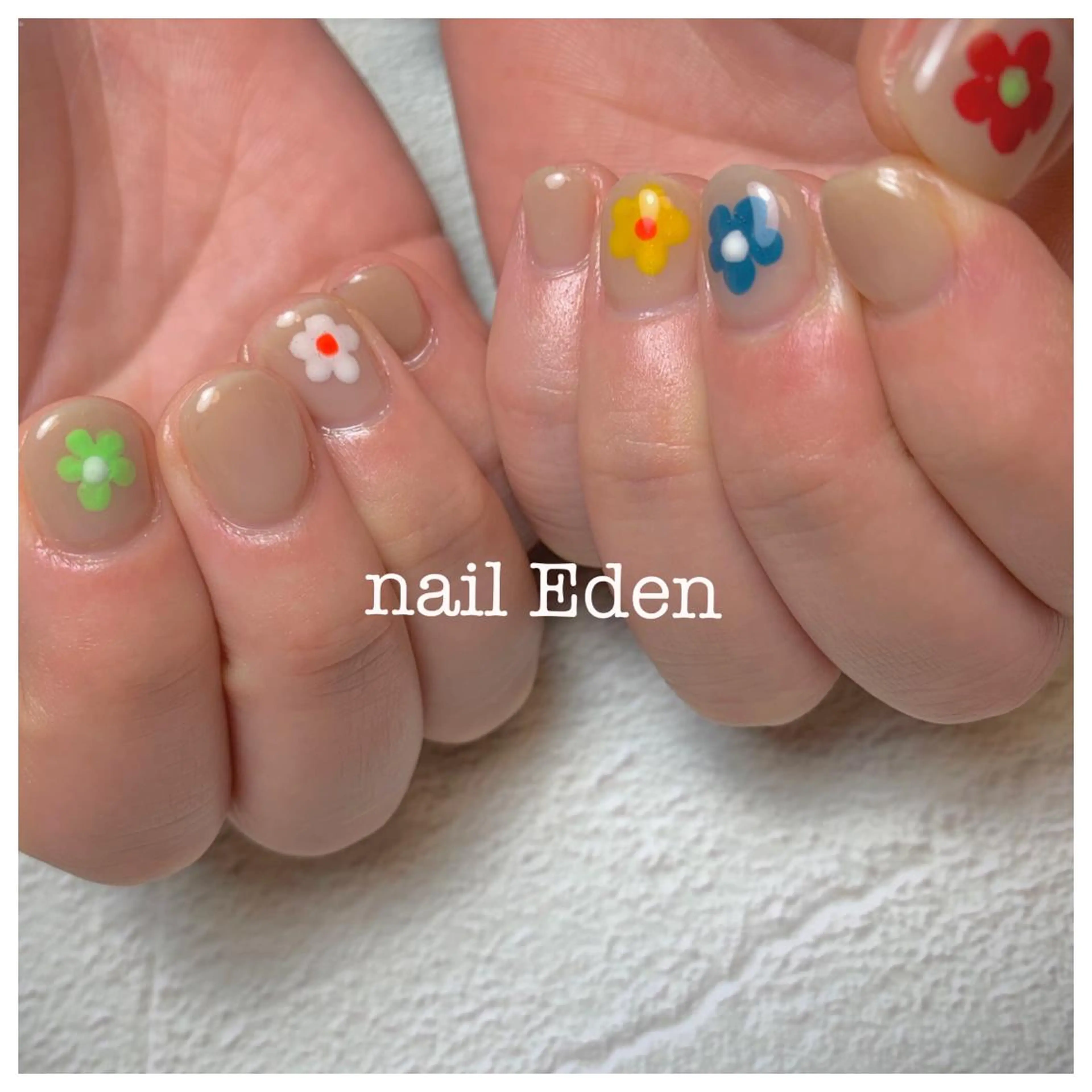 ネイル 持ち込み ハンドネイル ハンドケア Eden　private nail saron所属・Eden ♾️のネイルデザイン