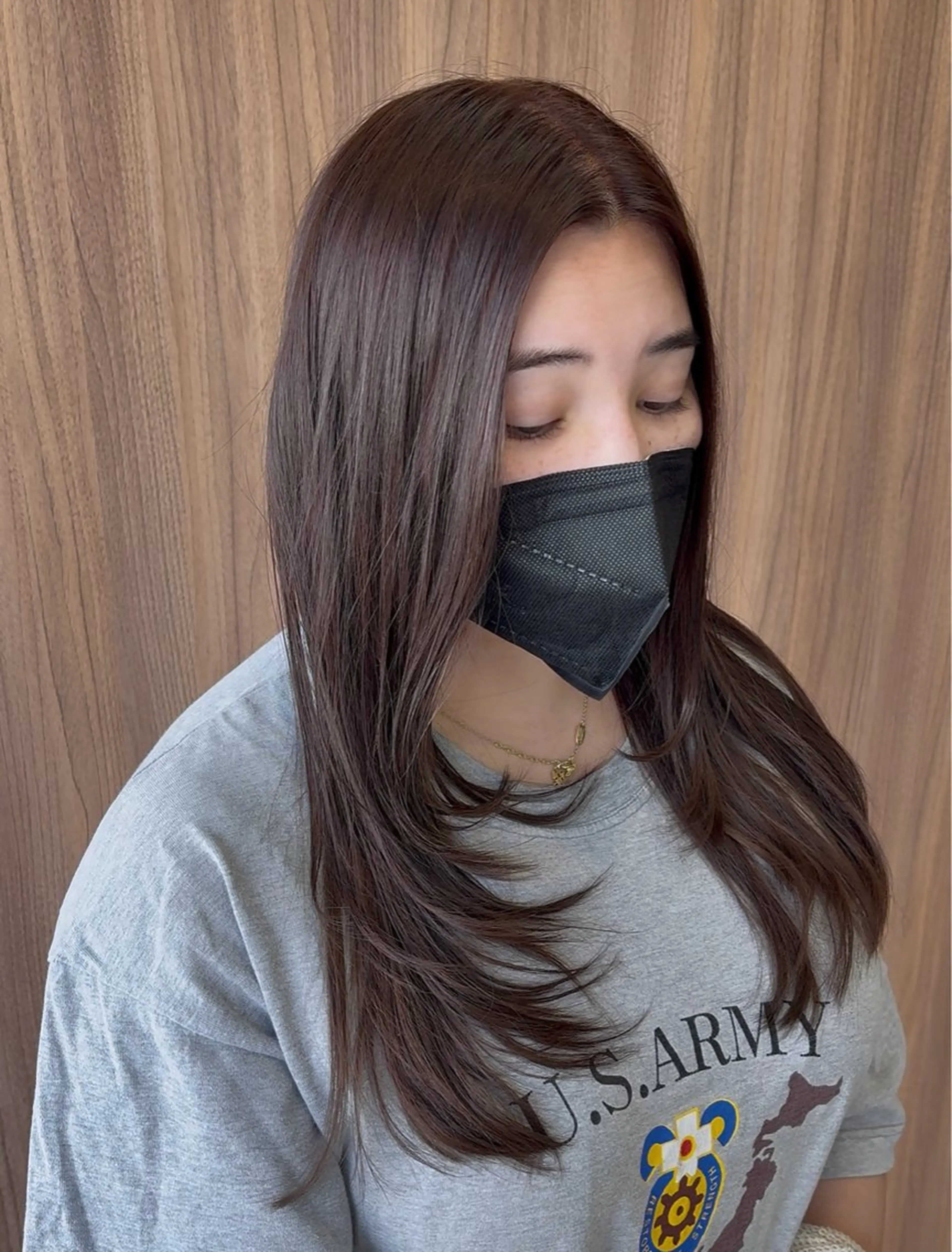 ロング カラー カット ヘアカラー トリートメント 【透明感カラー】/ 【レイヤー】保坂拓也のヘアスタイル