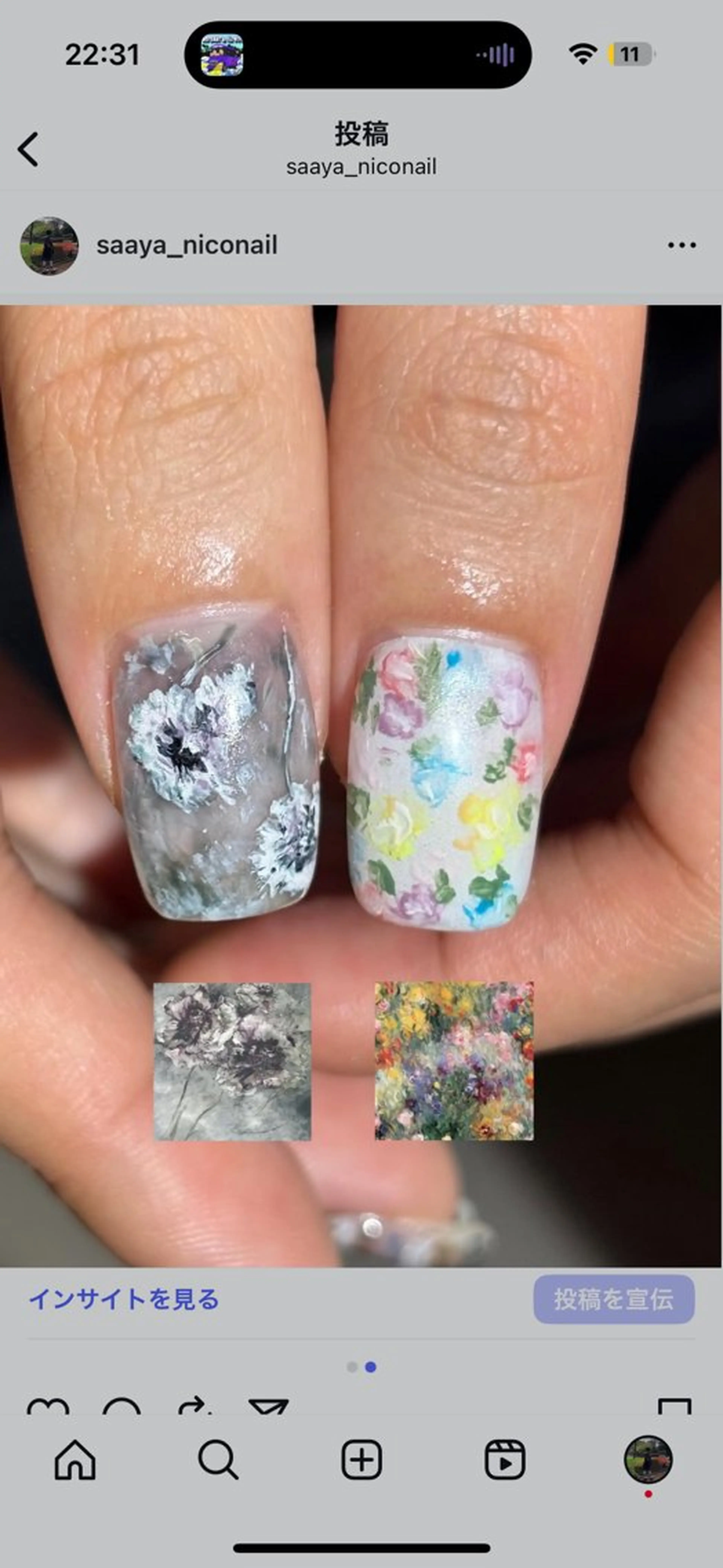 ネイル ハンドネイル niconail 原宿店所属・niconail saayaのネイルデザイン