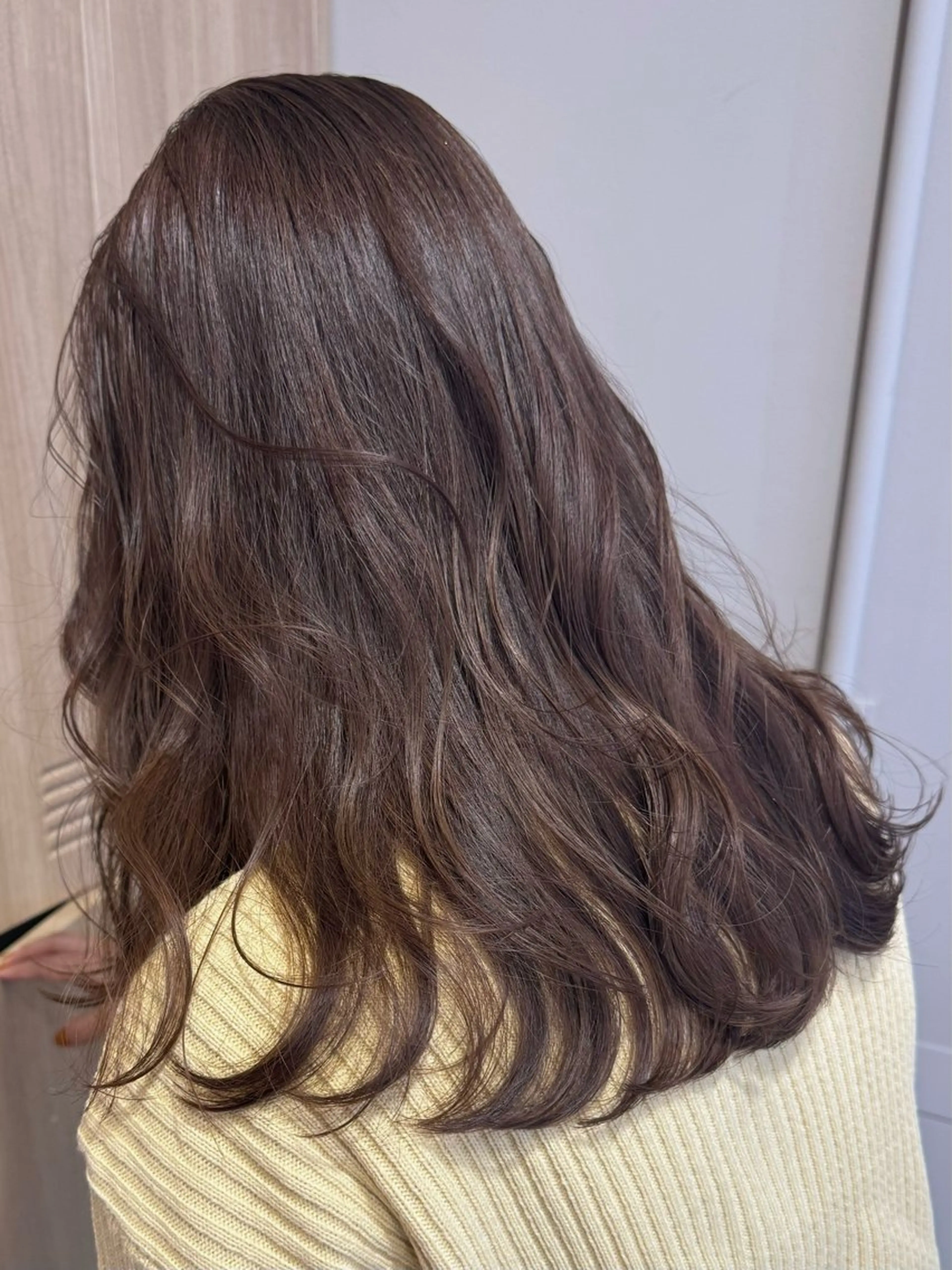 セミロング カラー 鈴木駿介 レイヤーカットのヘアスタイル