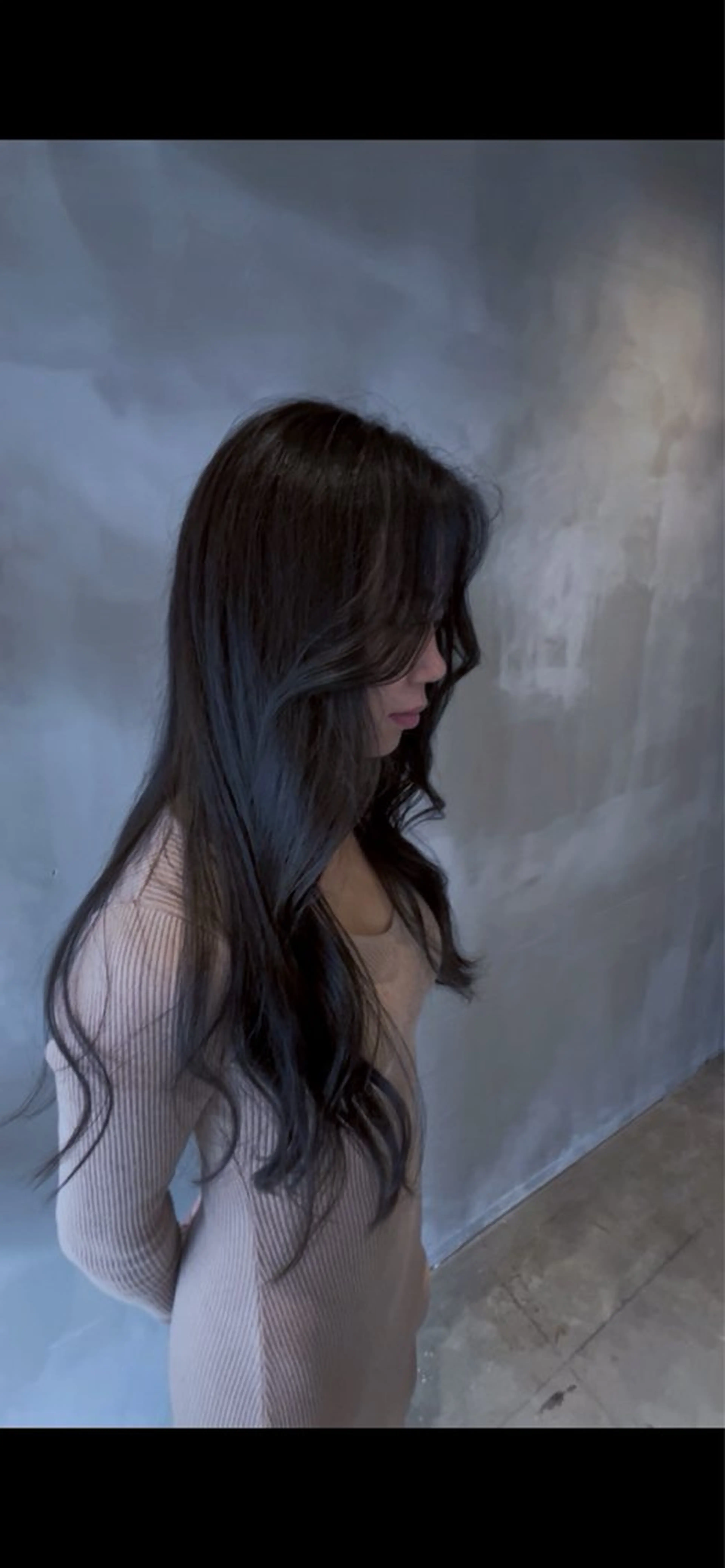 ロング 透明感カラー /ブリーチ/髪質改善のヘアスタイル