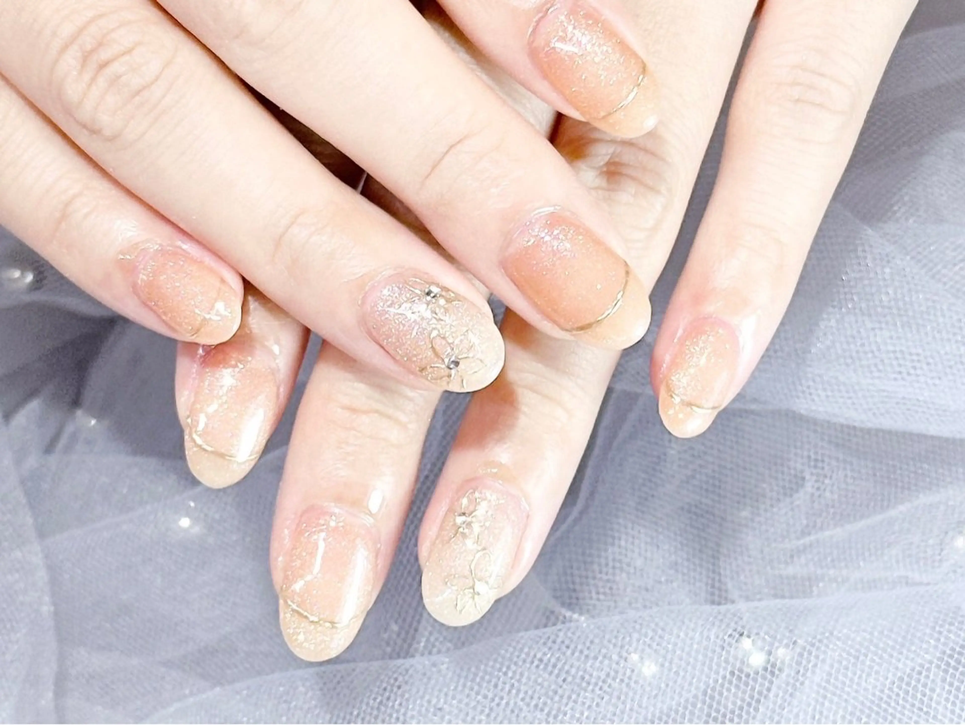 ネイル アニマル柄 フットネイル ジェルネイル マグネットネイル マットネイル ネイルサロン パールのネイルデザイン