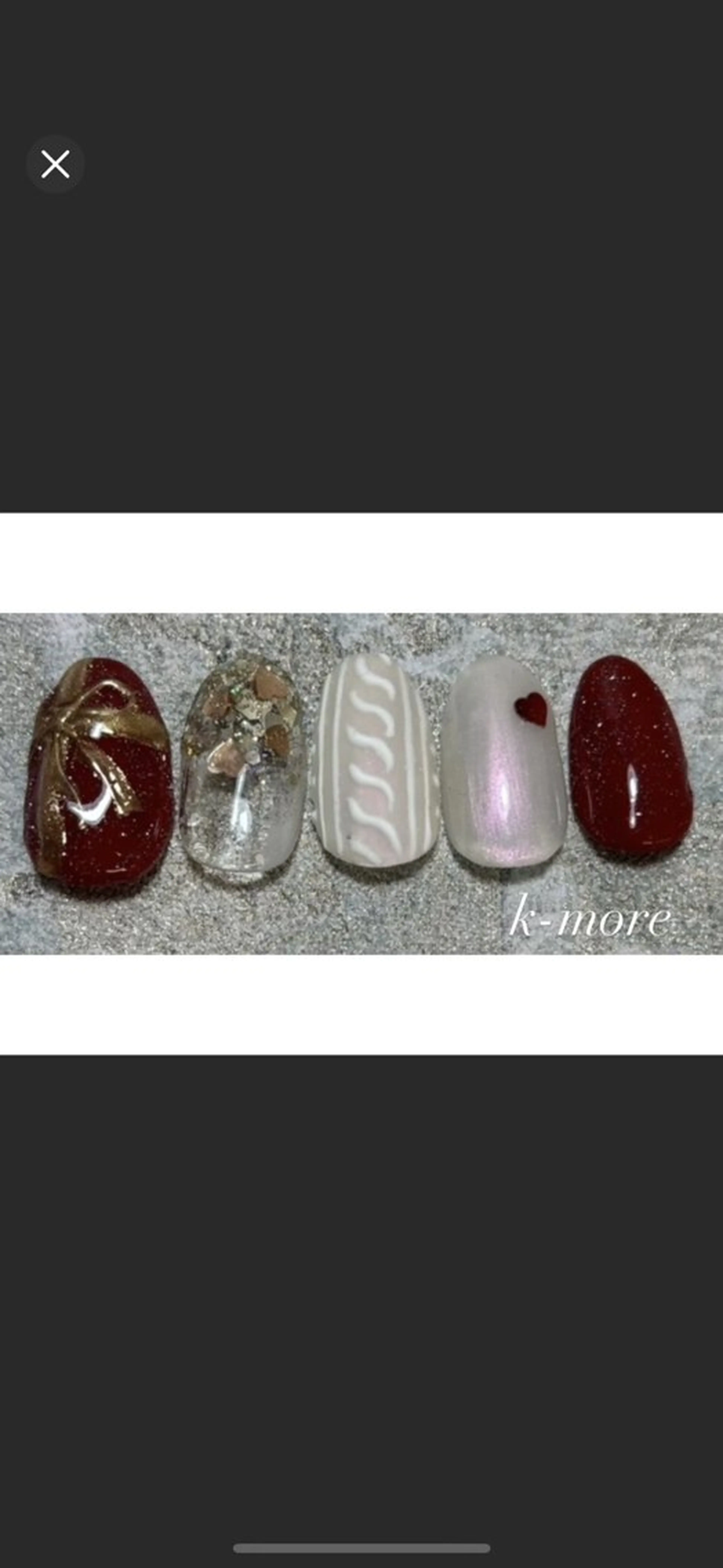 ネイル K-more（ケーモア）知立店所属・K-more知立店 まなみのネイルデザイン