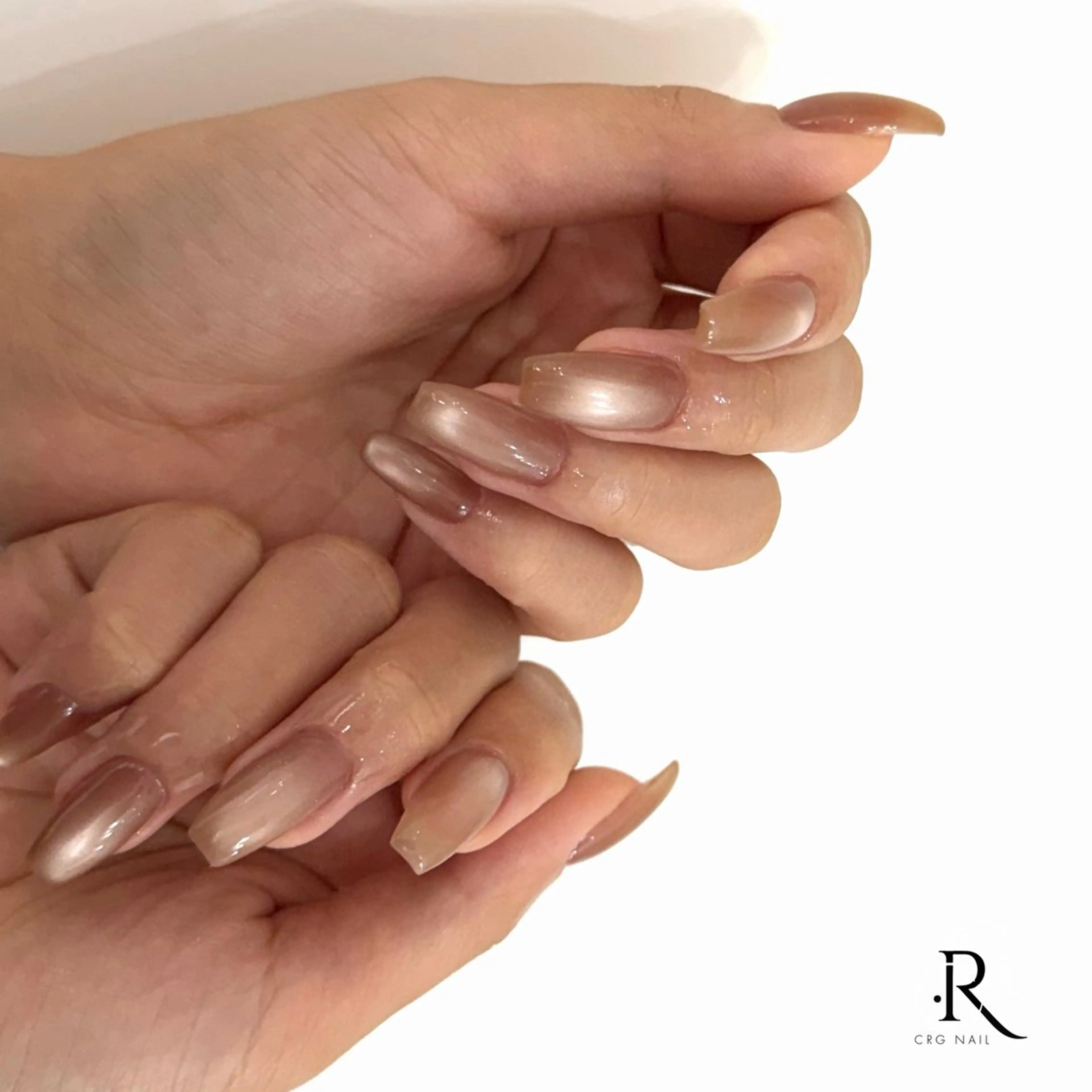 ネイル マグネットネイル ハンドネイル 美フォルム✨ CRG　RURIのネイルデザイン